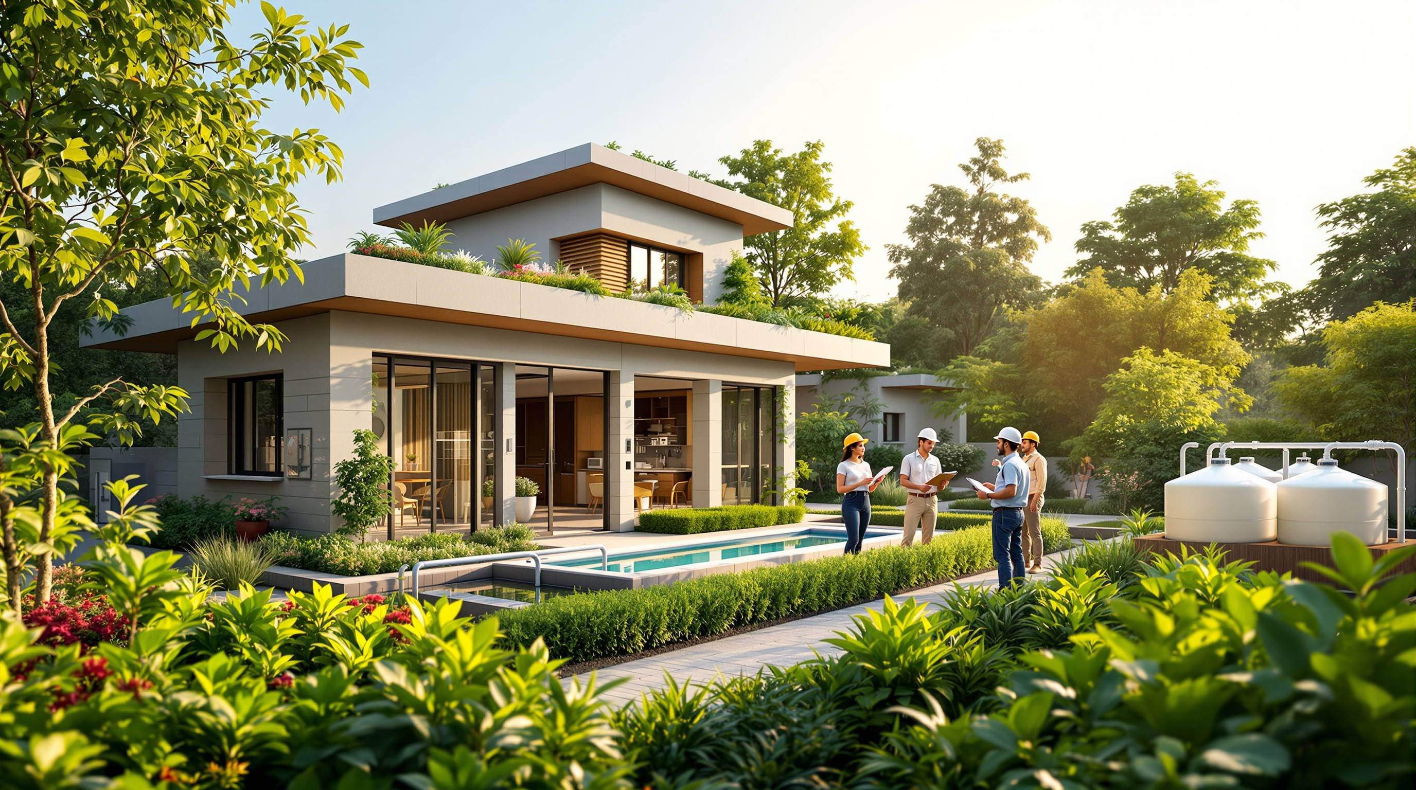 Green Building Water Credits: How STPs Earn Points Under IGBC, GRIHA & LEED