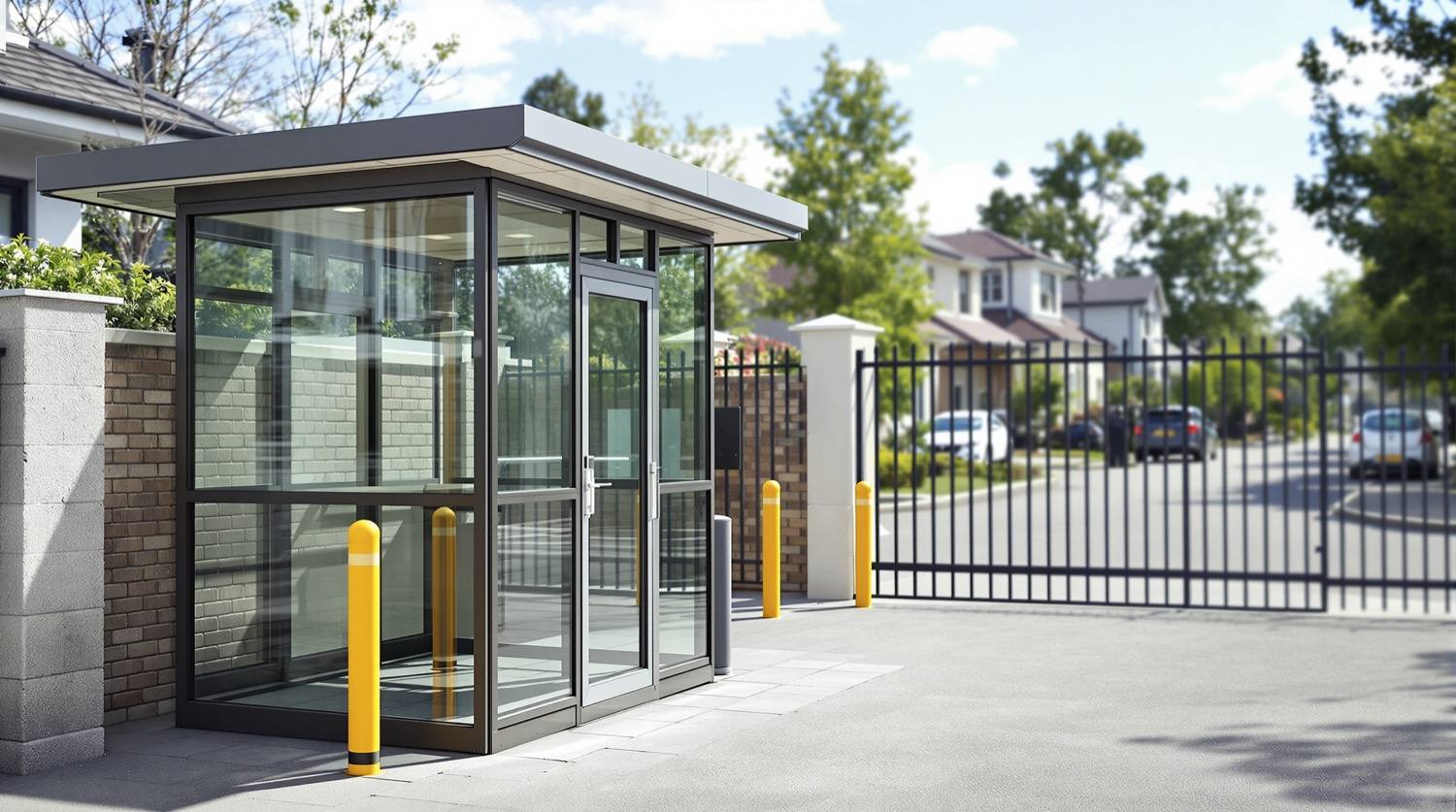 Guardhouse Design in India (2026): A Post That Sees Everything and Treats the Guard as Human