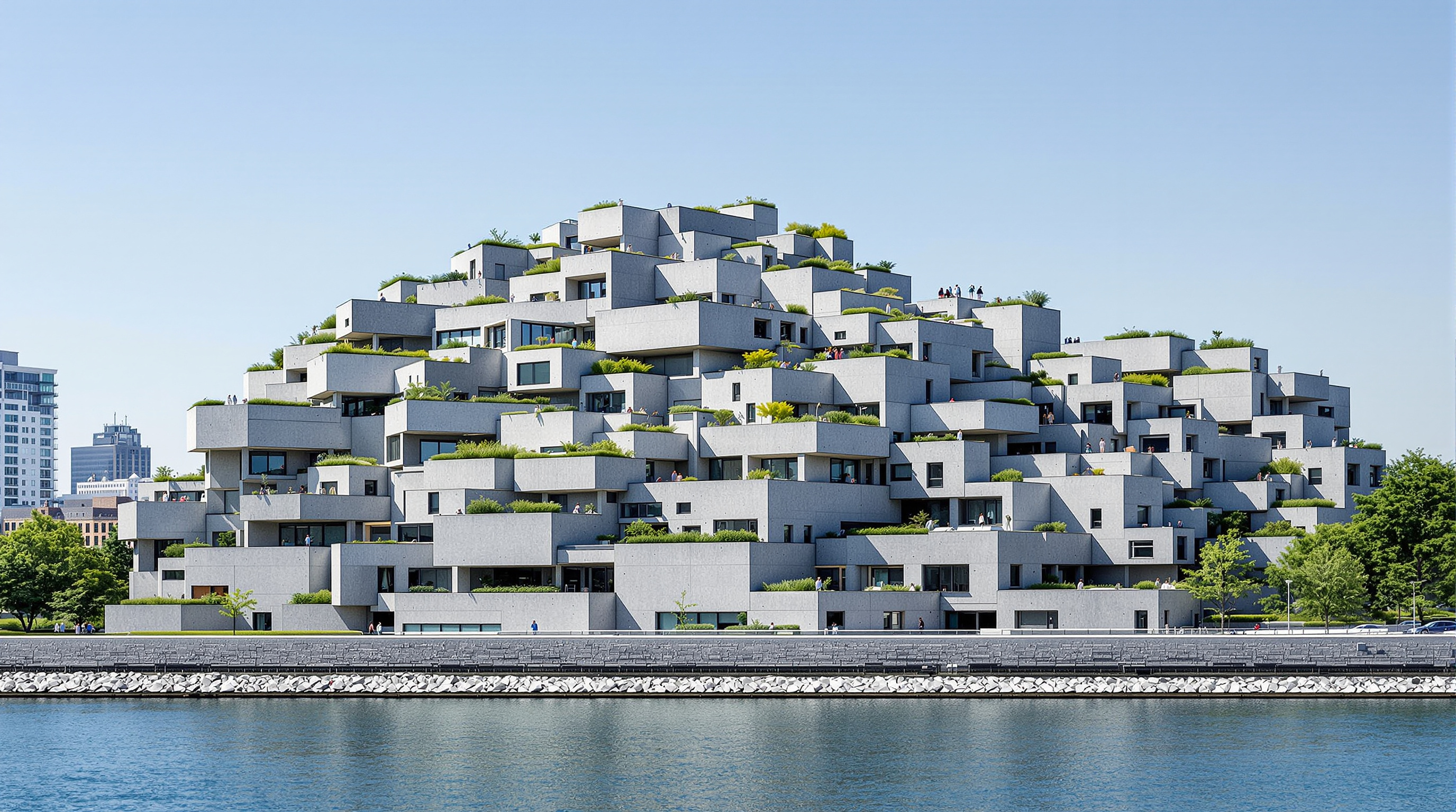 Habitat 67: Moshe Safdie's Stacked Suburb and the Dream of a Garden for Everyone