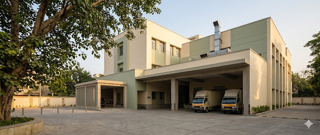 Hospital Back-of-House — Kitchen, Laundry &amp; Mortuary Design in India