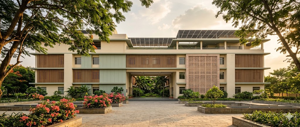 Hospital Façade &amp; Daylight Design in India