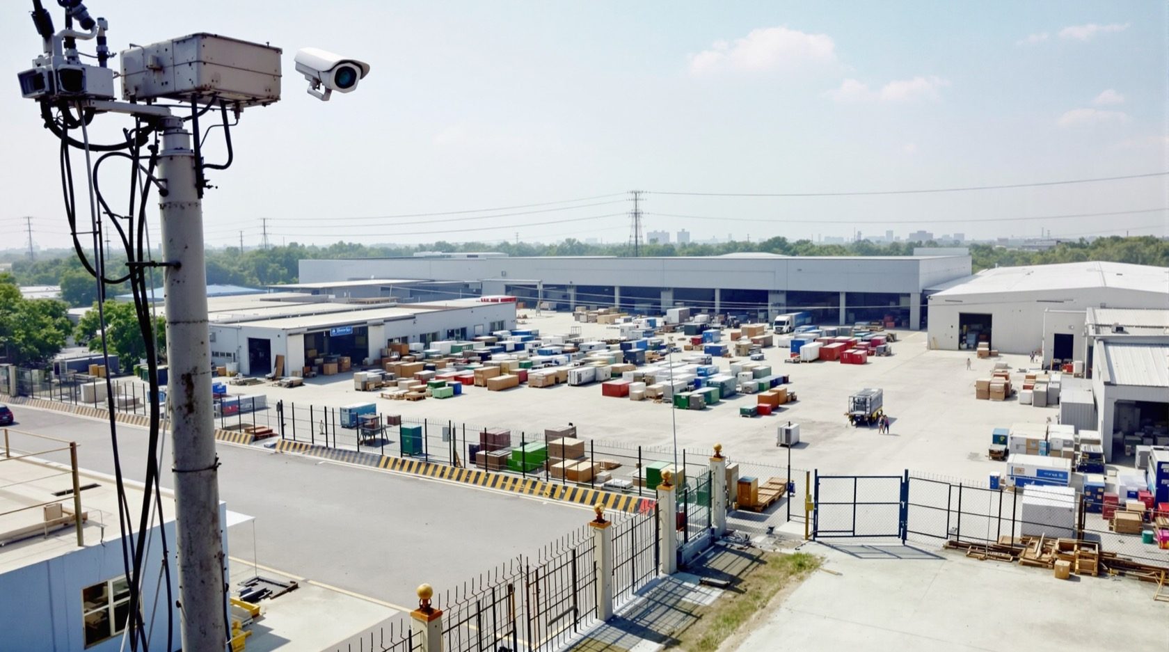 Industrial CCTV in India: Securing Factories, Warehouses and Plants