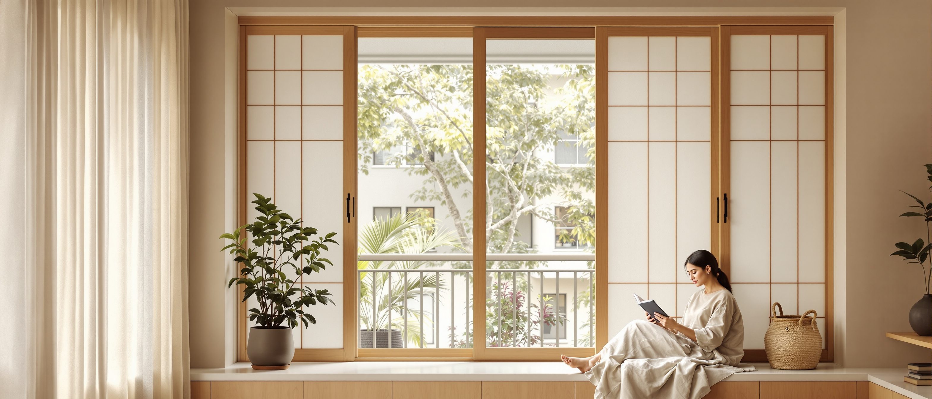 Japandi Window Design Ideas