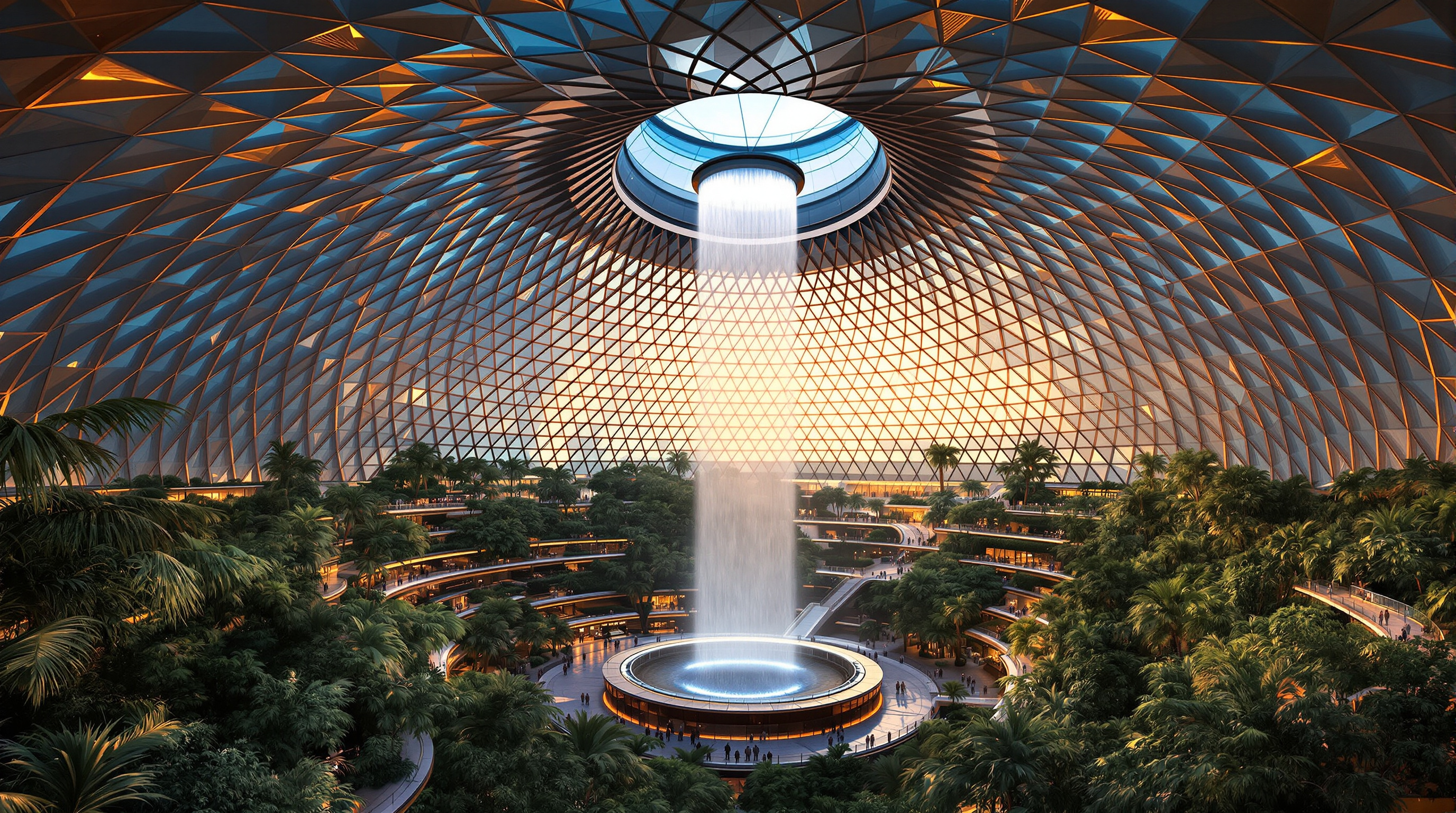 Jewel Changi Airport: How Safdie Put a Rainforest Under a Glass Doughnut