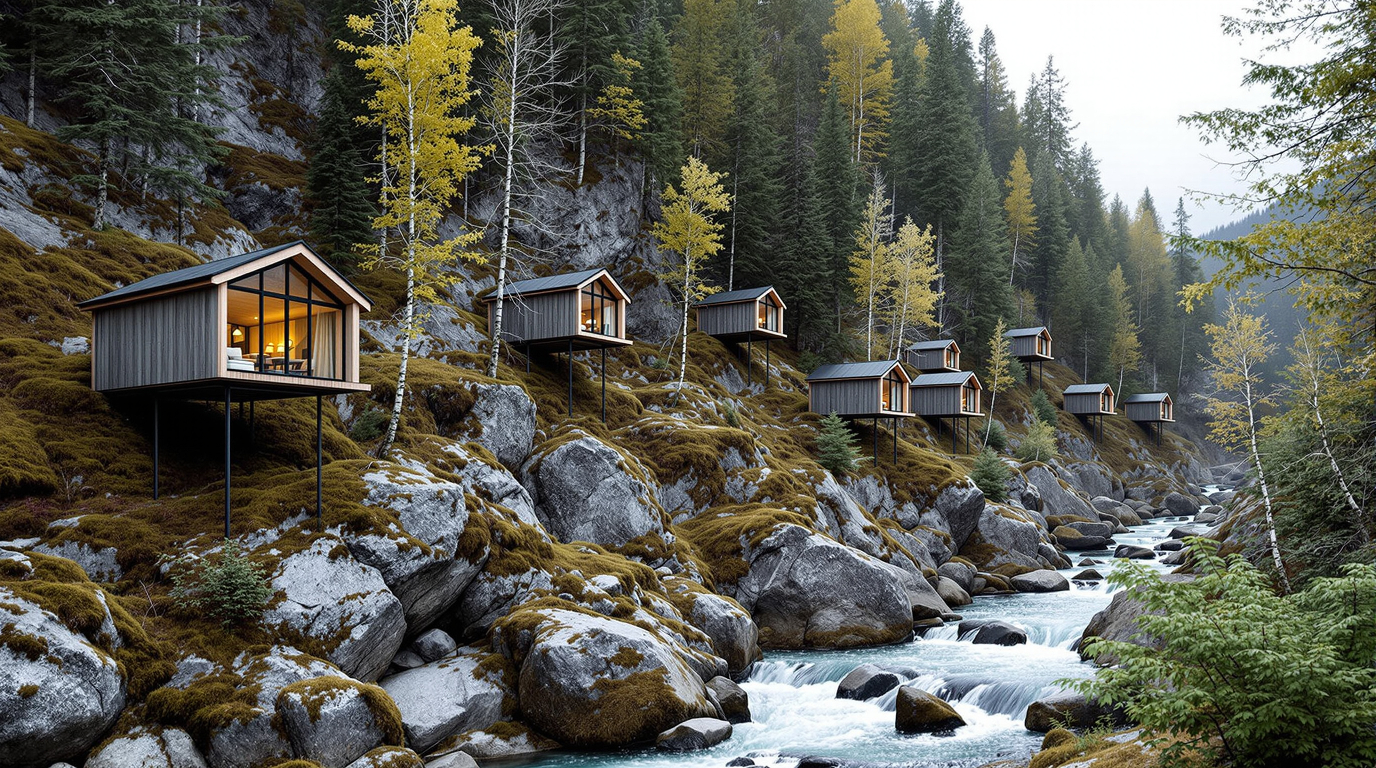 Juvet Landscape Hotel: How Jensen & Skodvin Built a Hotel That Leaves No Trace
