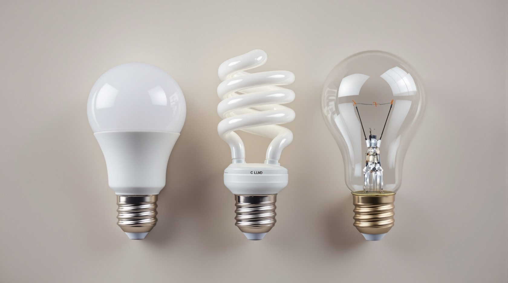LED vs CFL vs Incandescent: The Home Lighting Comparison