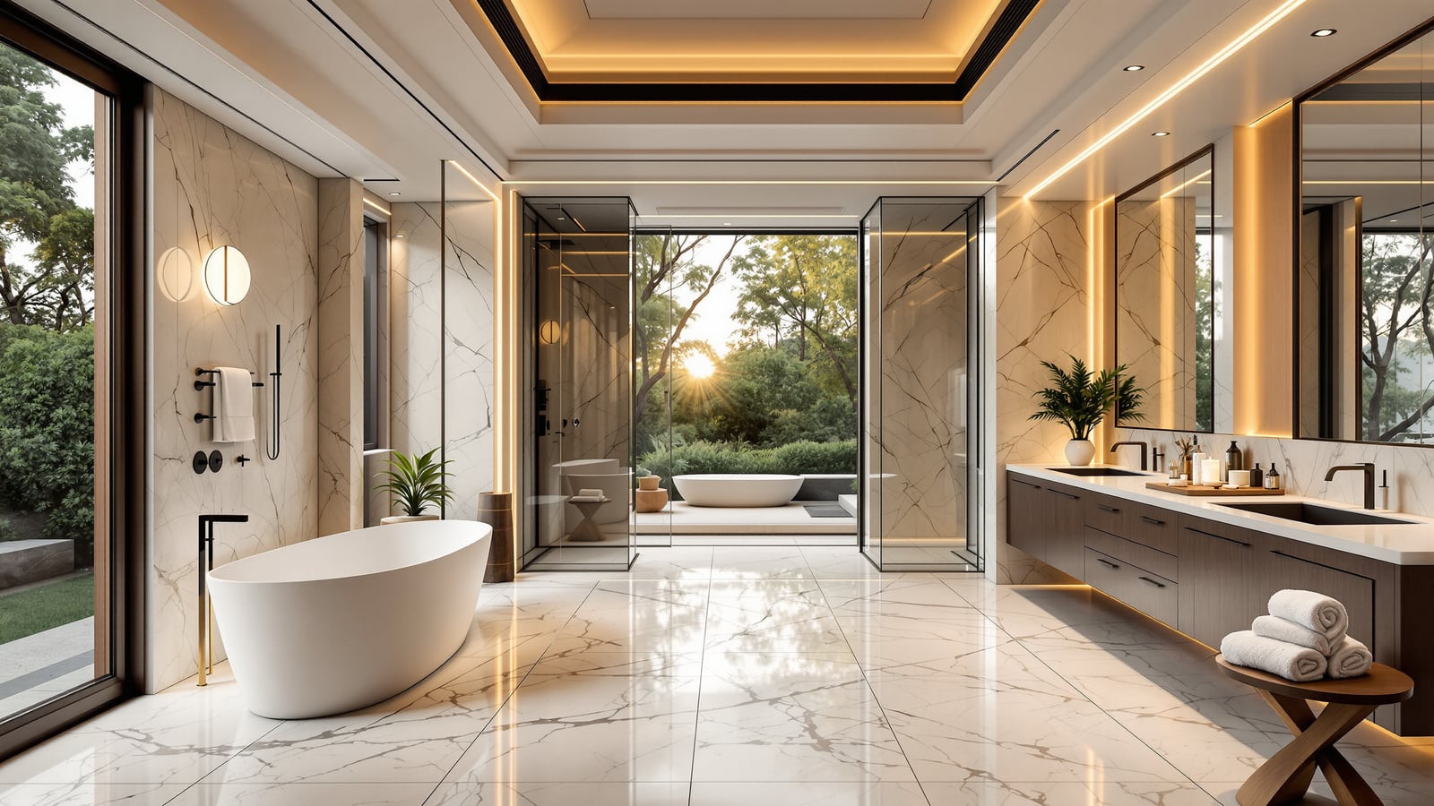 Luxury Bathroom Design India: Spa Bathrooms, Wellness & Automation