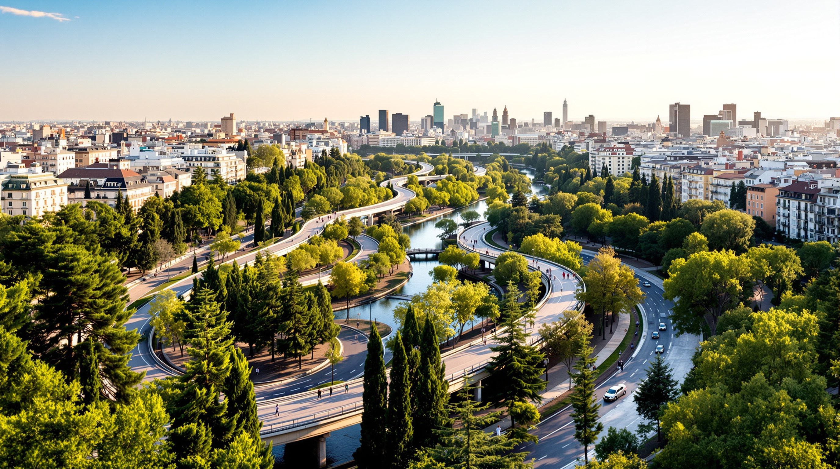 Madrid Río: How a City Buried a Motorway and Got Its River Back