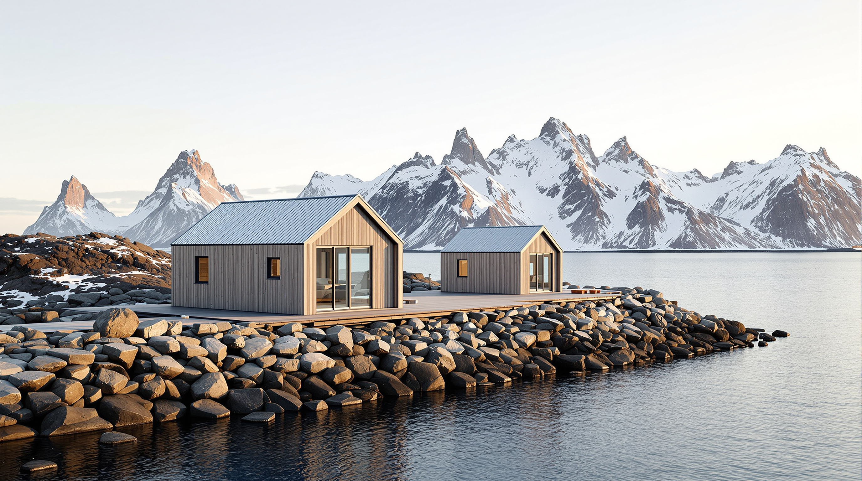 Manshausen Sea Cabins: How Snorre Stinessen Built for the Storm, Not Against It