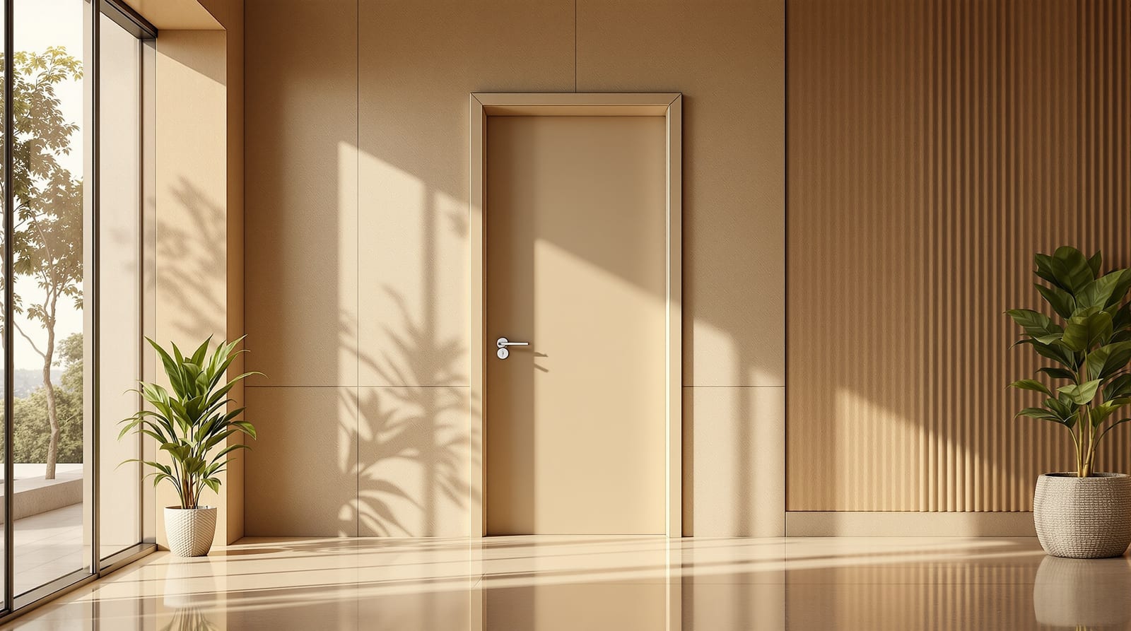 Minimalist Door Designs in India (2026): Flush, Frameless & Concealed-Frame Doors