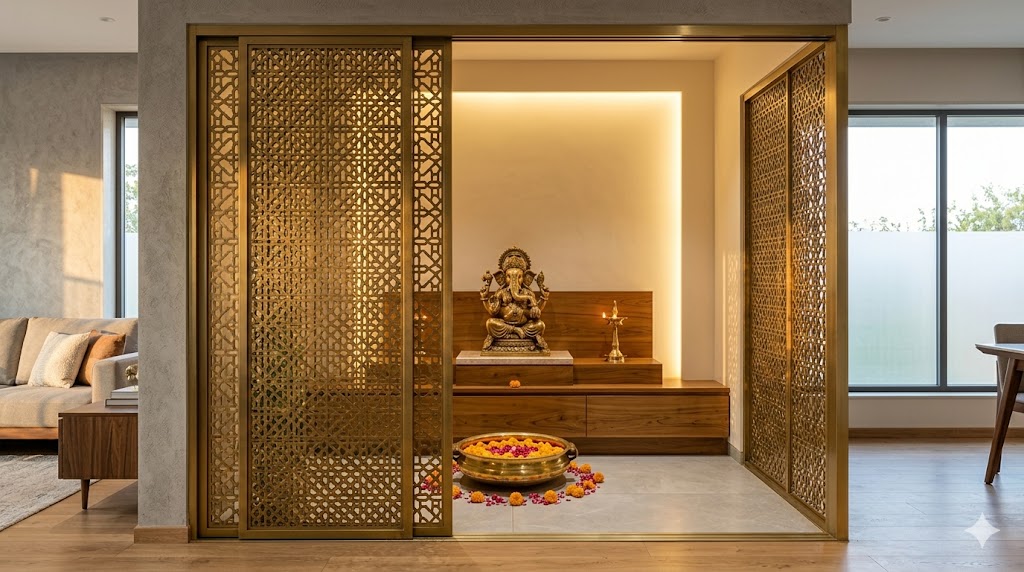 Modern Pooja Room Designs for Indian Homes