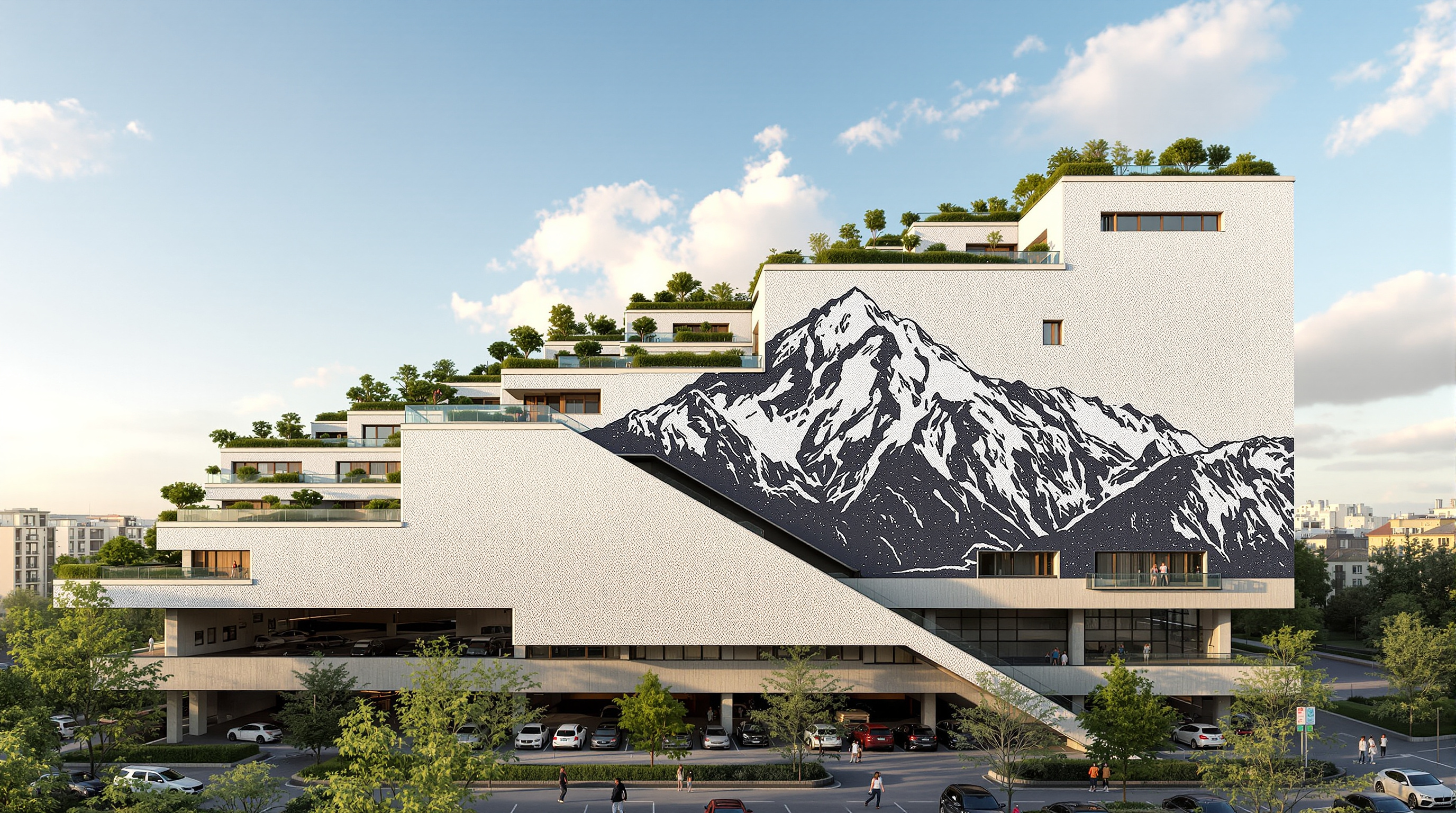 Mountain Dwellings: How BIG and JDS Turned a Car Park into a Hillside of Homes