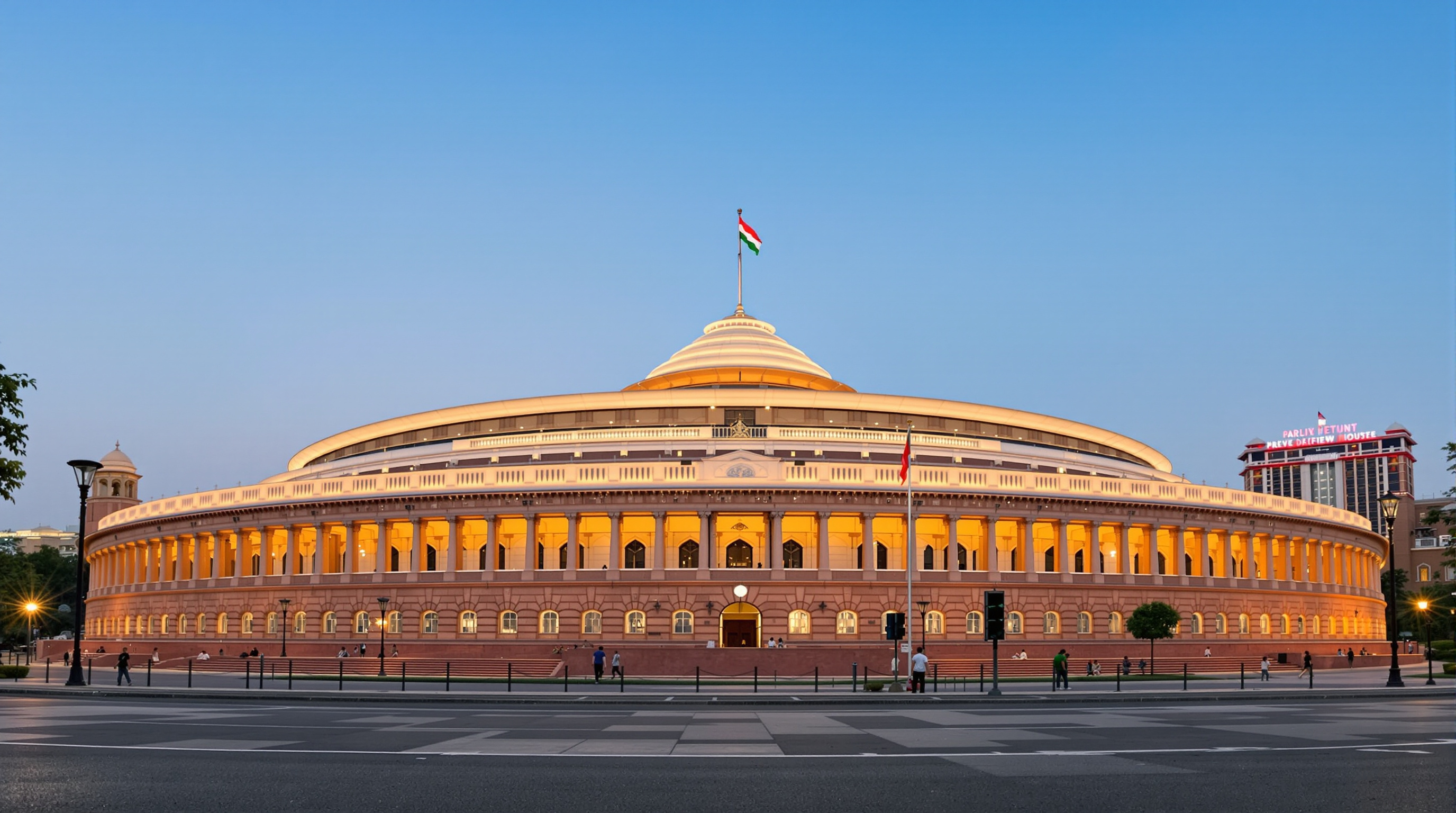 New Parliament, New Delhi: How a Triangle Rewrote the House of Indian Democracy