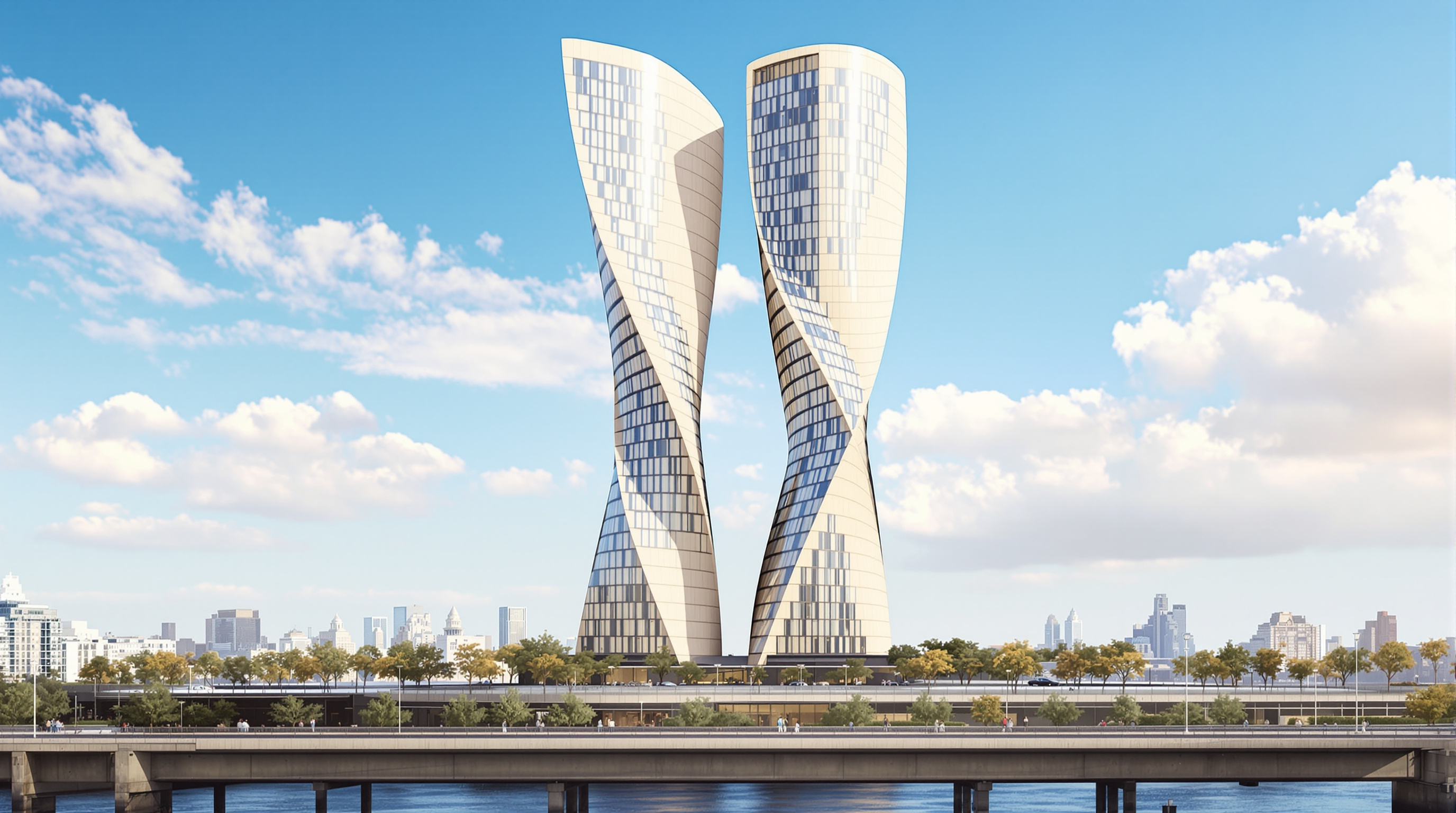 One High Line: How BIG Made a Twisting Tower Behave Like an Ordinary One