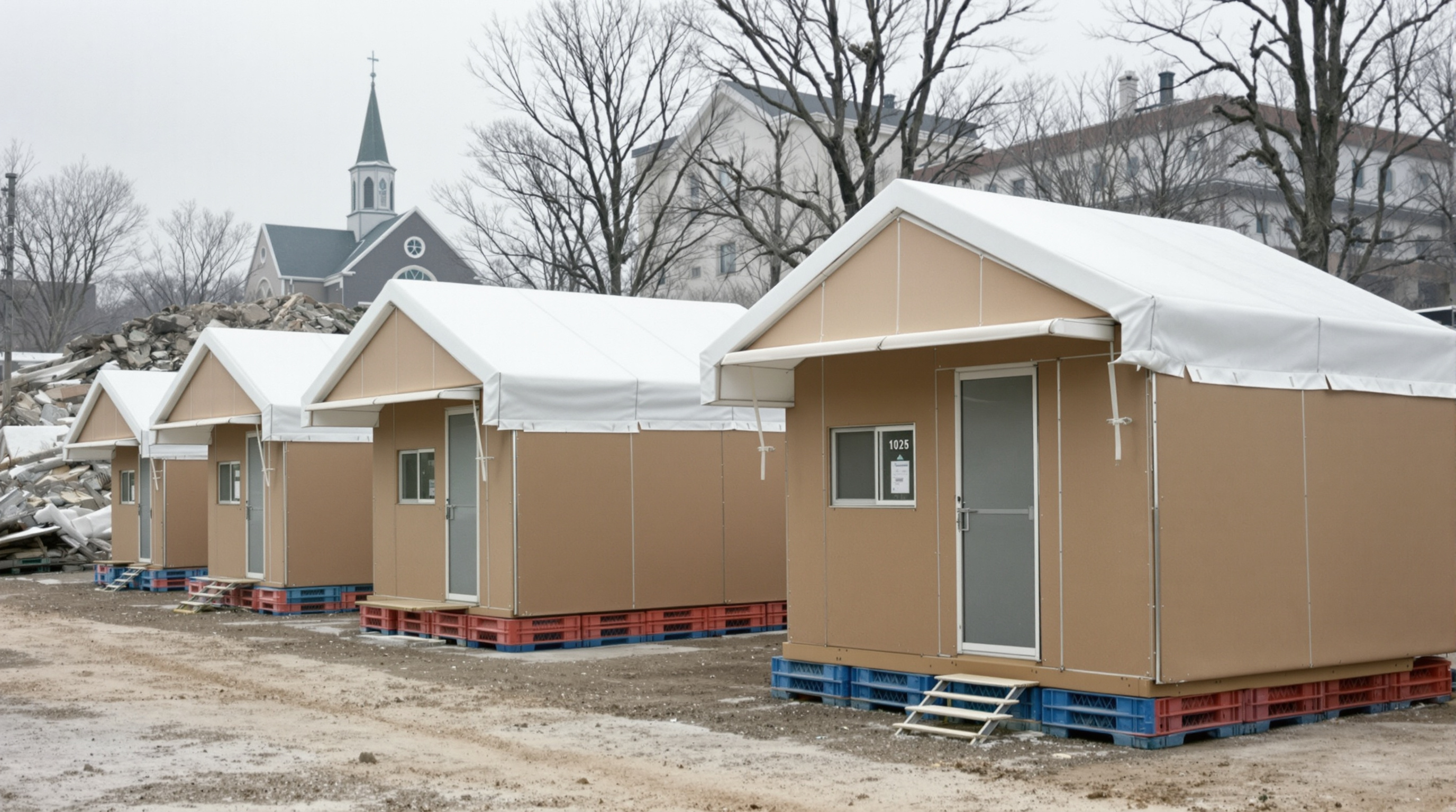 Paper Log Houses: How Shigeru Ban Turned Cardboard Tubes into Dignified Emergency Homes