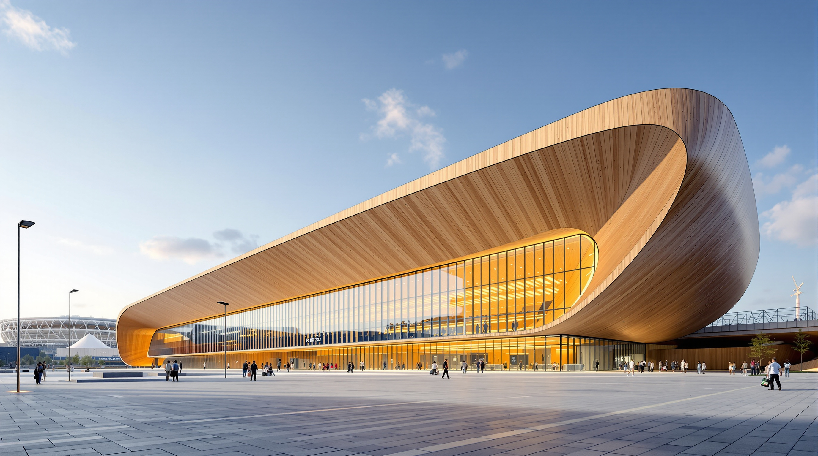 Paris 2024 Aquatics Centre: How a Sagging Timber Roof Became a Climate Argument