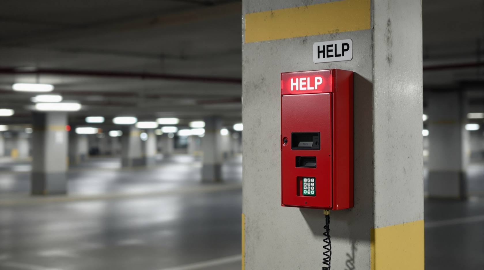 Parking Panic Buttons in India: Fixed Help Points for the Walk to the Lift