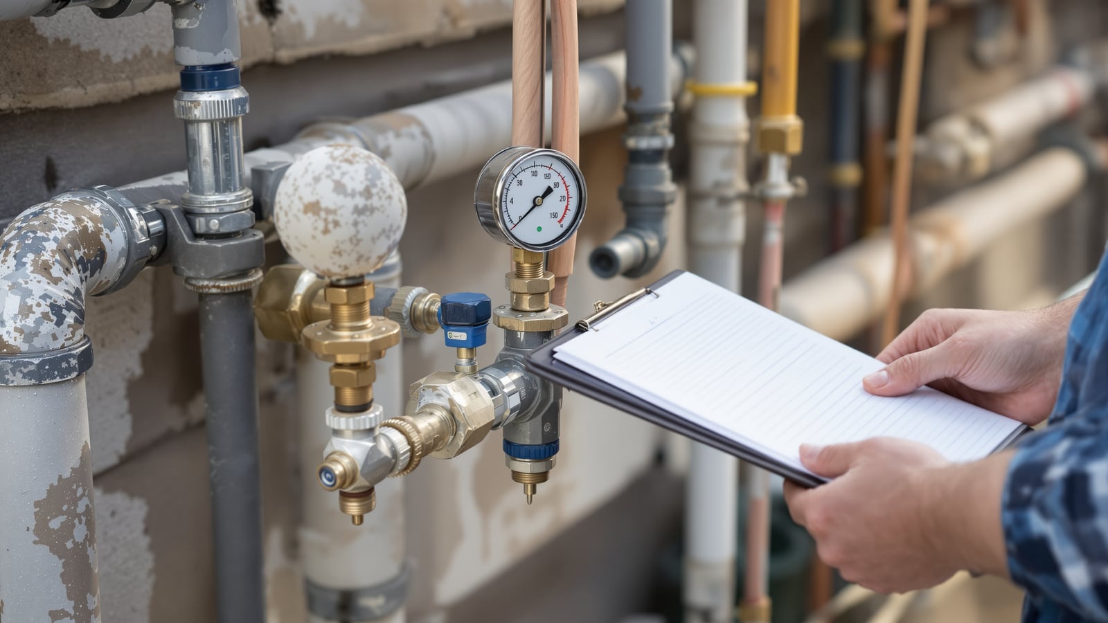Plumbing Inspection Checklist for Indian Sites: Stage Inspections, Pressure & Drainage Testing
