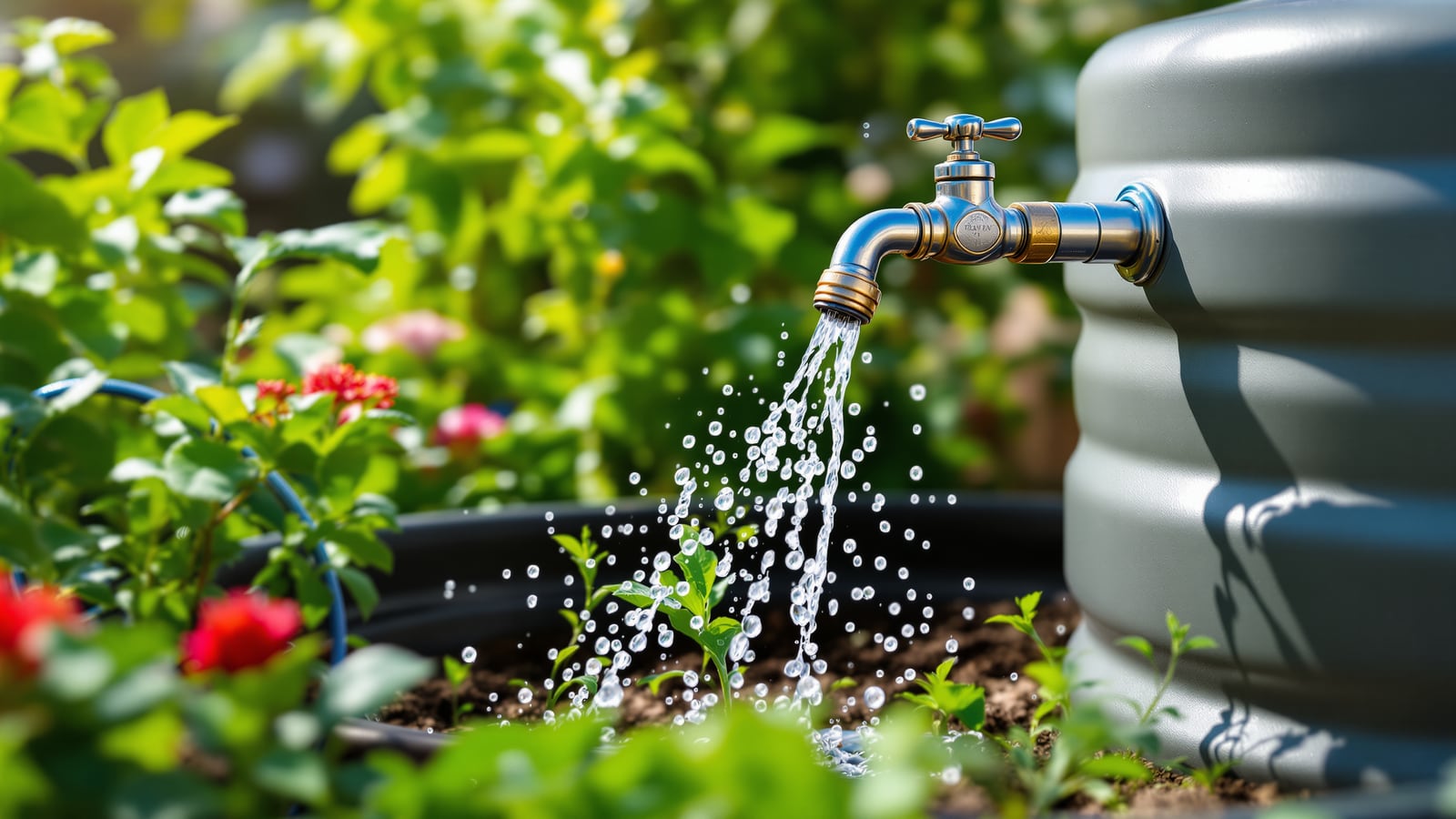 Rainwater Reuse in India: Using Stored Harvested Rain for Gardening, Flushing, Washing & Drinking