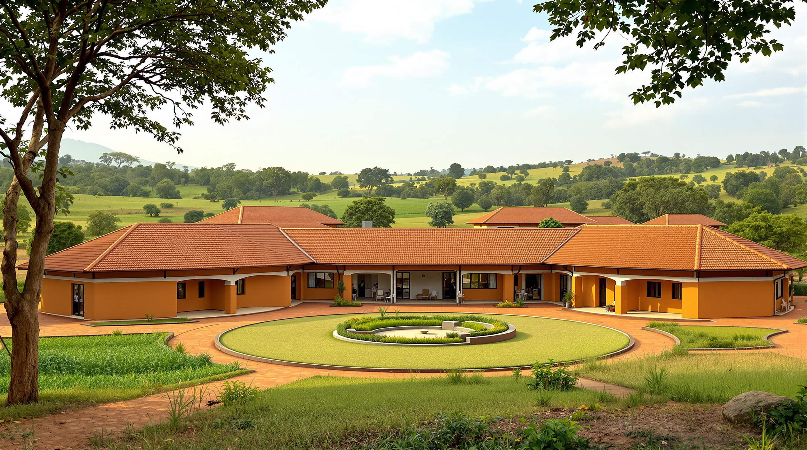 Rwanda Institute for Conservation Agriculture: A Campus Built From the Ground It Teaches