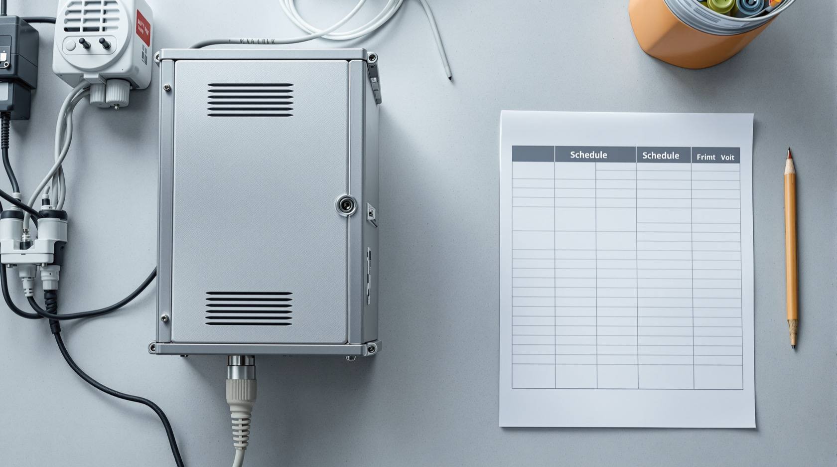 Security Power Schedule for India (2026): Every Device, Its Supply and Its Backup