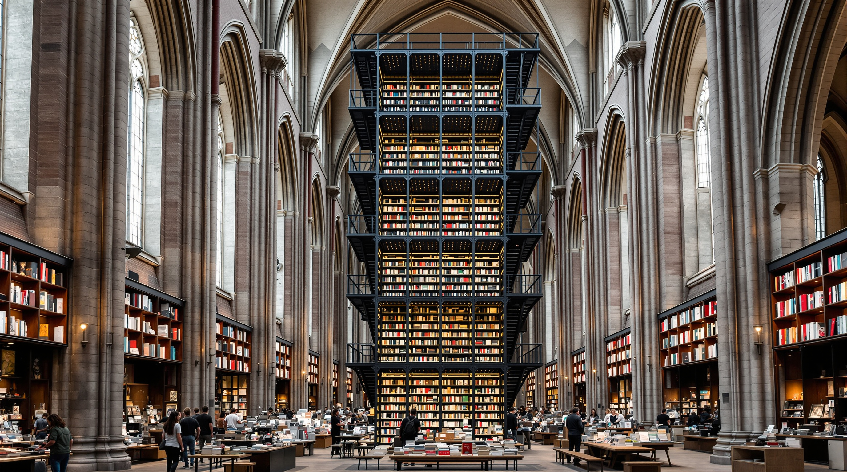 Selexyz Dominicanen: How a Bookshop Learned to Live Inside a Gothic Church