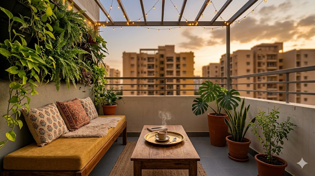 20 Small Balcony Makeover Ideas for Indian Apartments