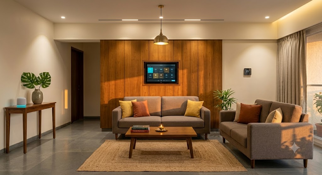 Smart Home Design in India — Systems, Ecosystems, Wired vs Wireless & Costs