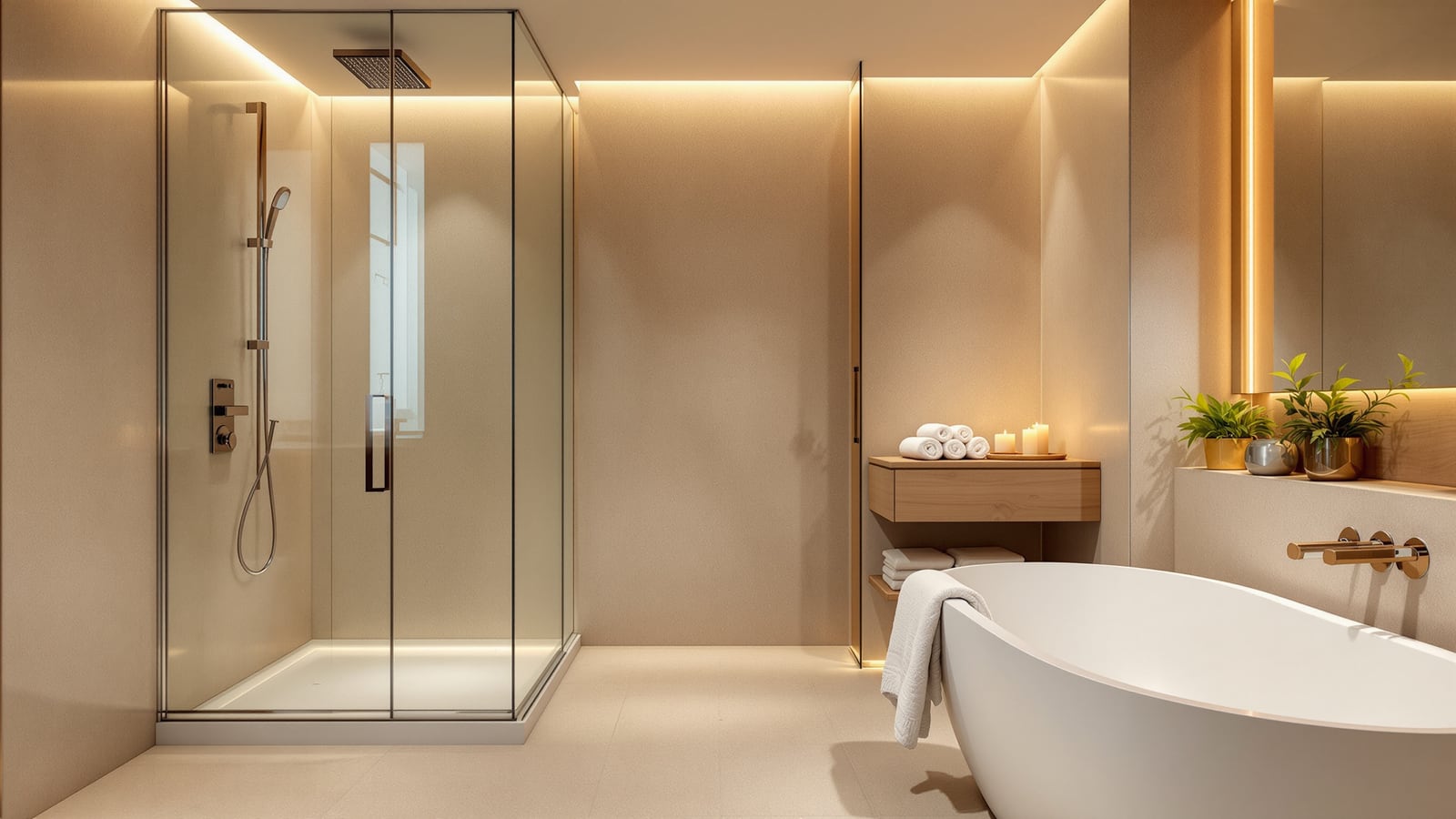 Spa Bathroom India: Home-Spa Design, Steam, Rain Shower & Soaking Ritual