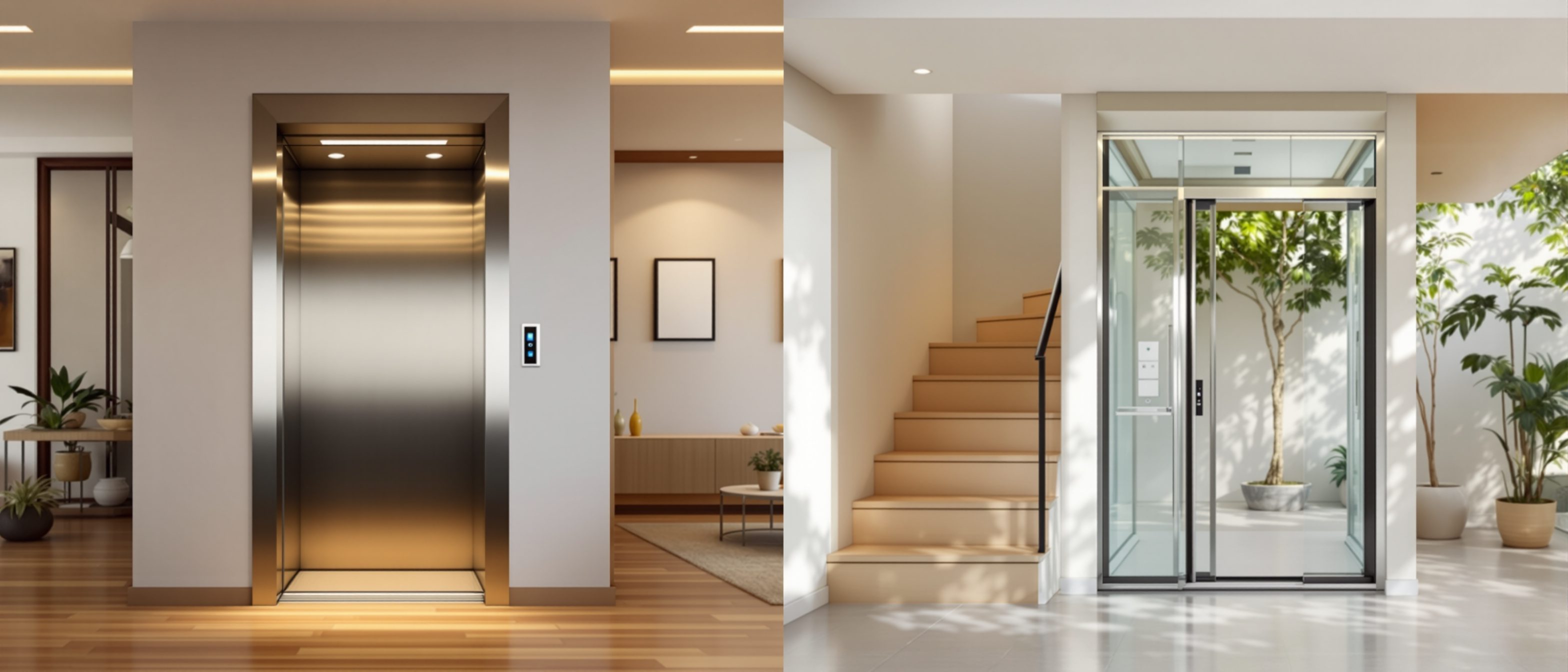 Stainless Steel vs Glass Lift Cabins (India): Which Should You Choose?