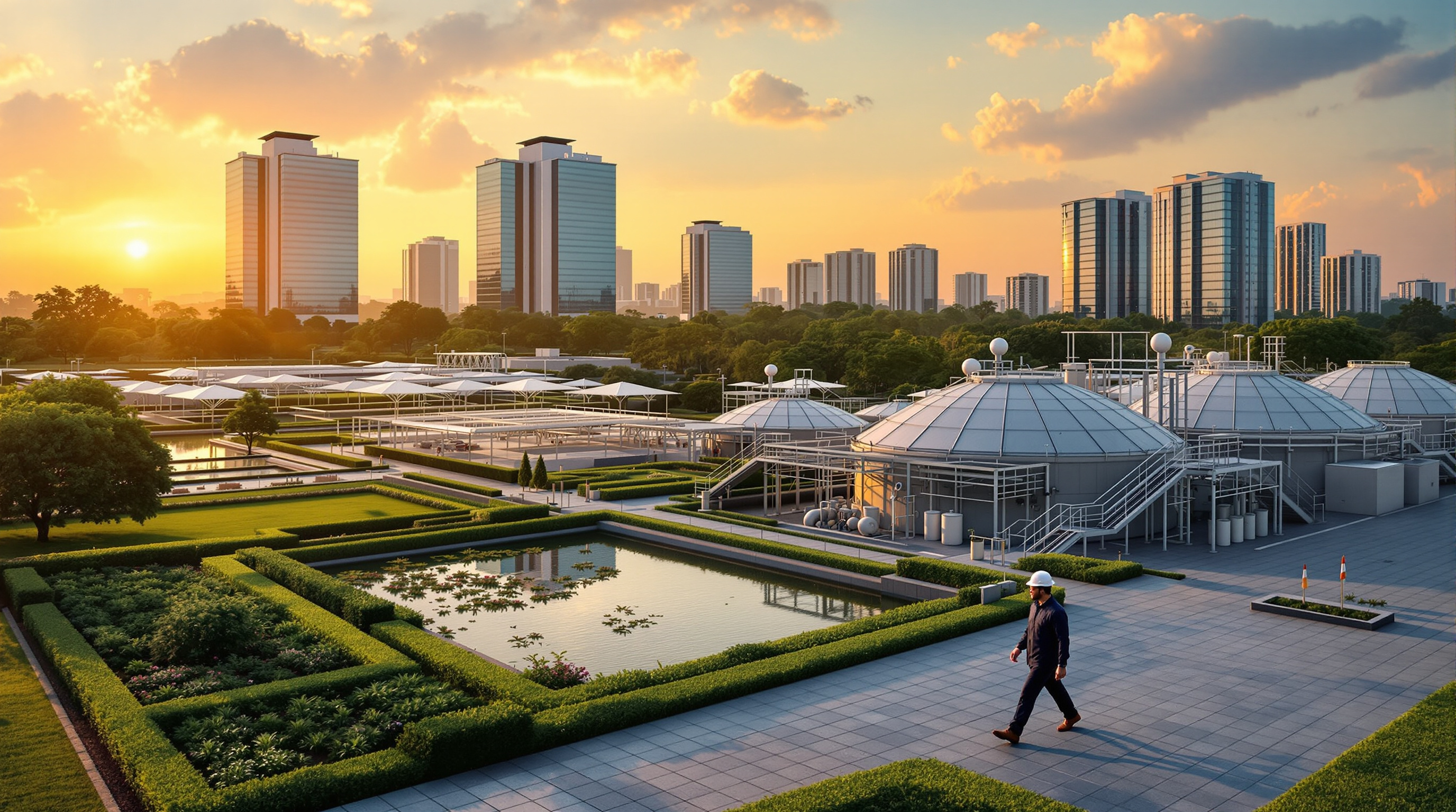 STP for IT Parks & Campuses: Central-Plant Design, Reuse & Redundancy Guide