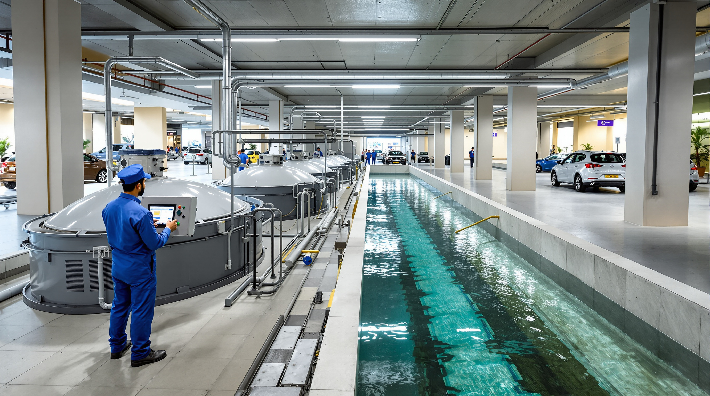 STP for Shopping Malls: Mixed Loads, Big Reuse