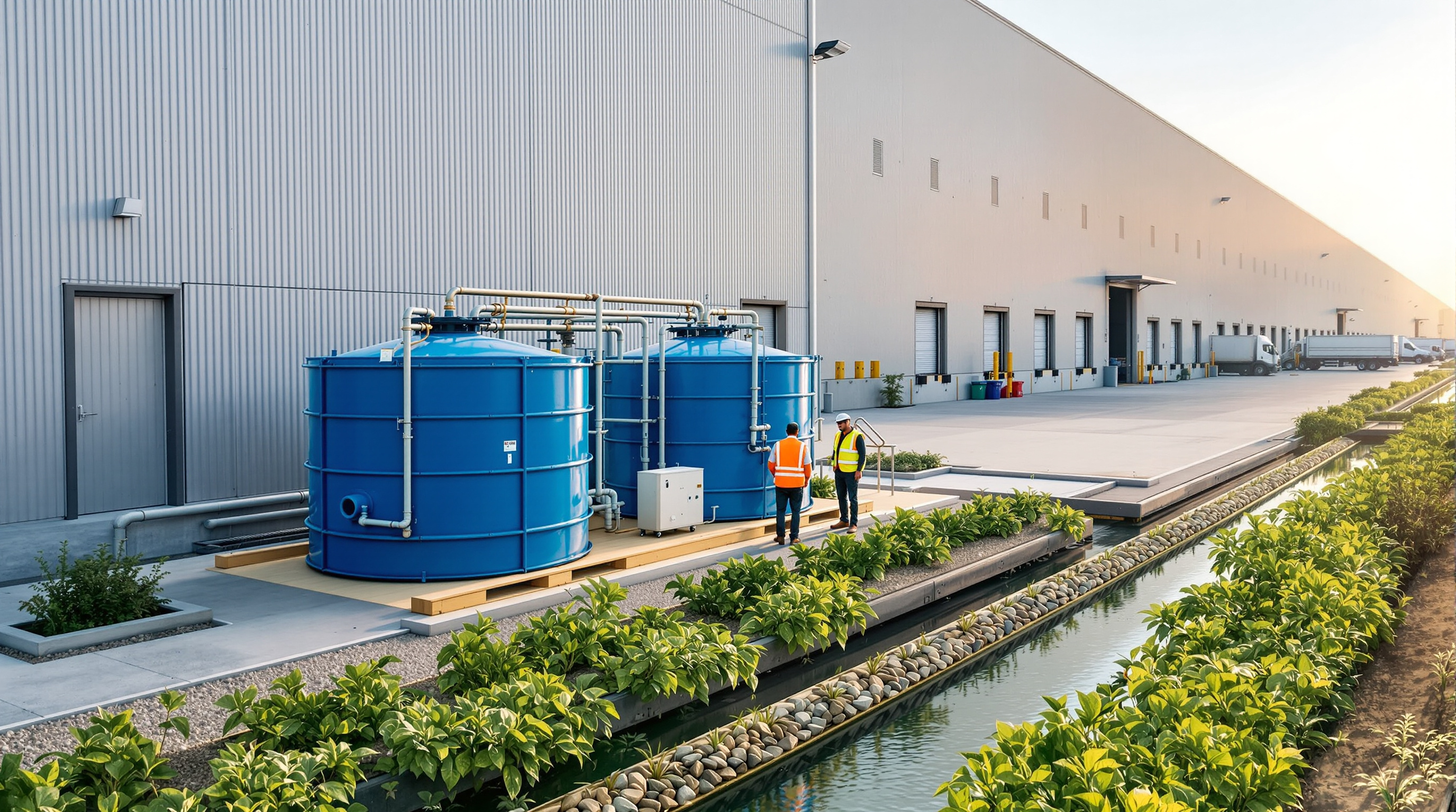 STP for Warehouses & Logistics Parks: Sizing, Packaged Plants & Reuse