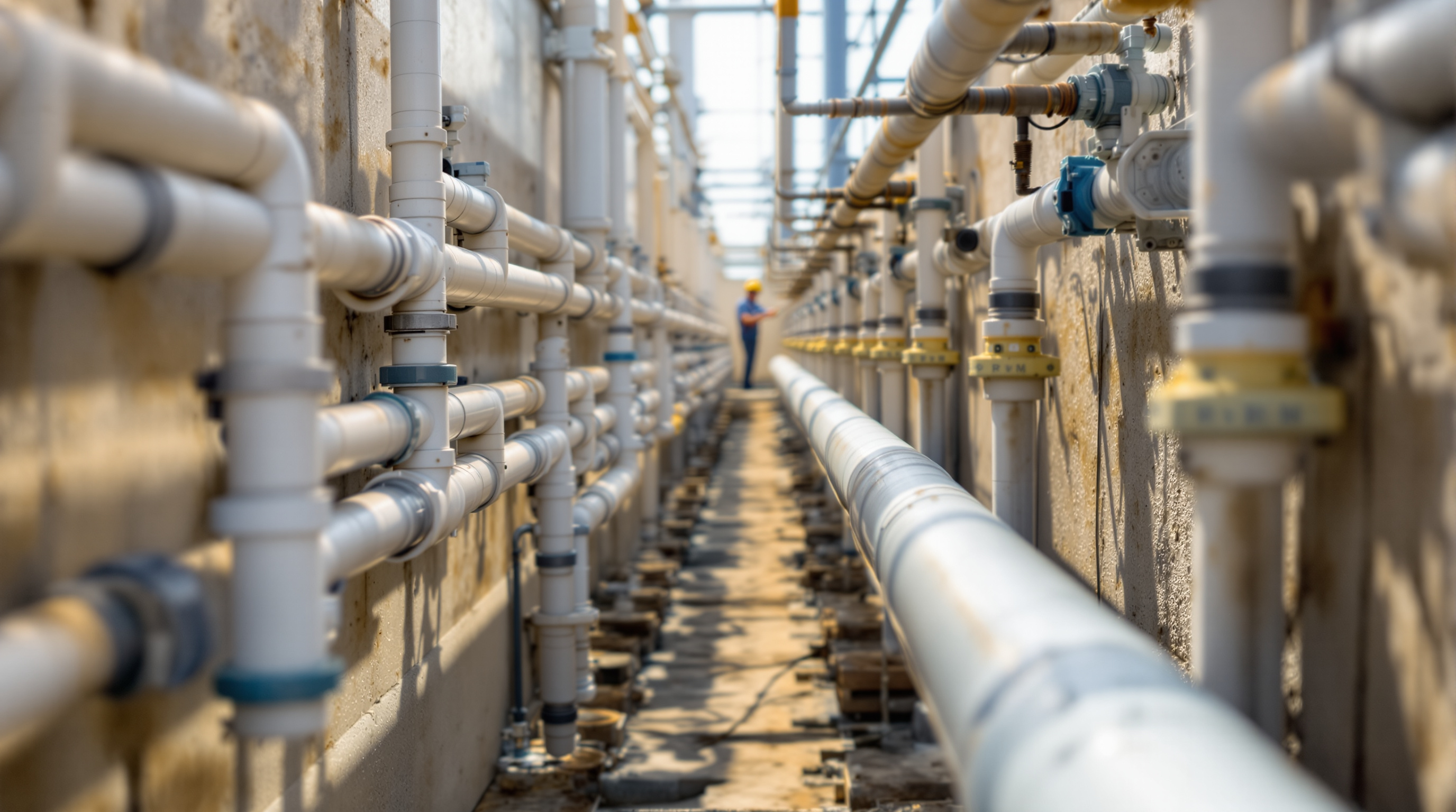 Pipe Sizing for STPs: Velocity, Gravity vs Pumped Lines & Material Choice