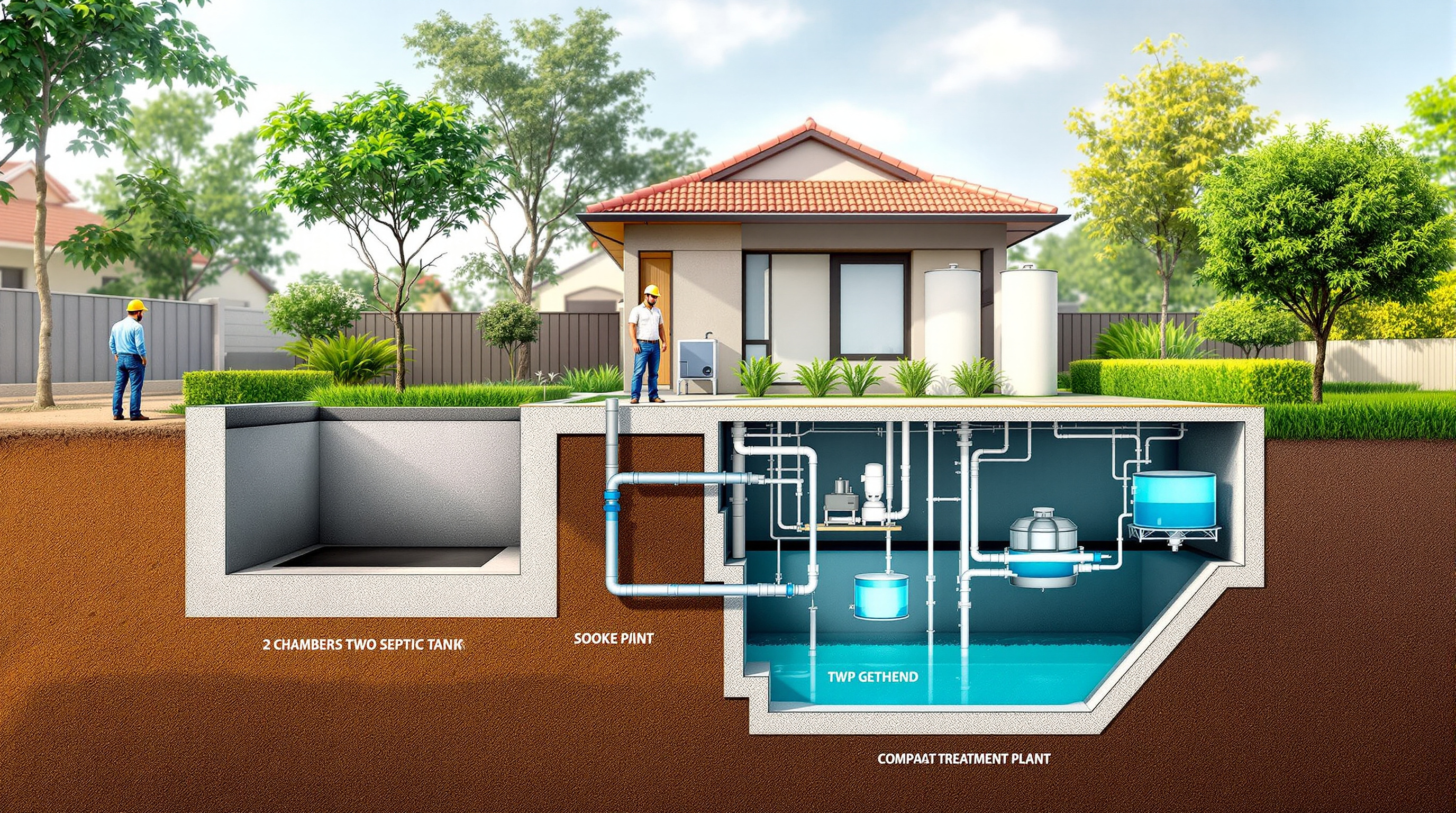 STP vs Septic Tank: Which Is Better for Your Building?