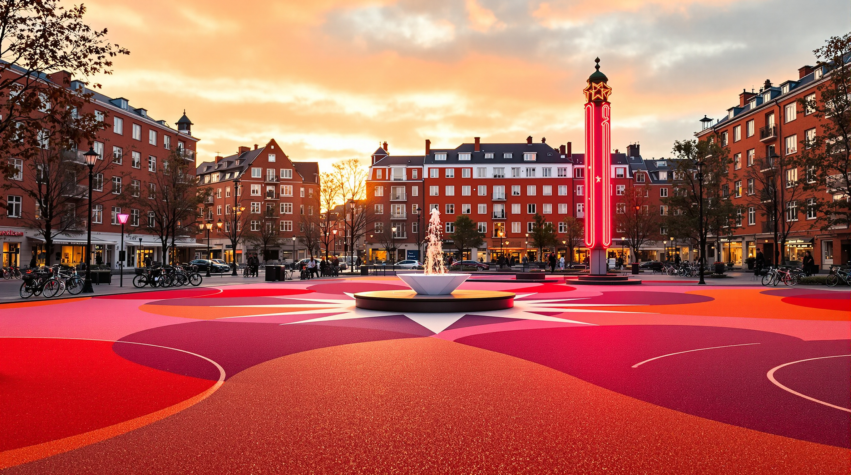 Superkilen: How a Copenhagen Park Turned 60 Nationalities into Street Furniture