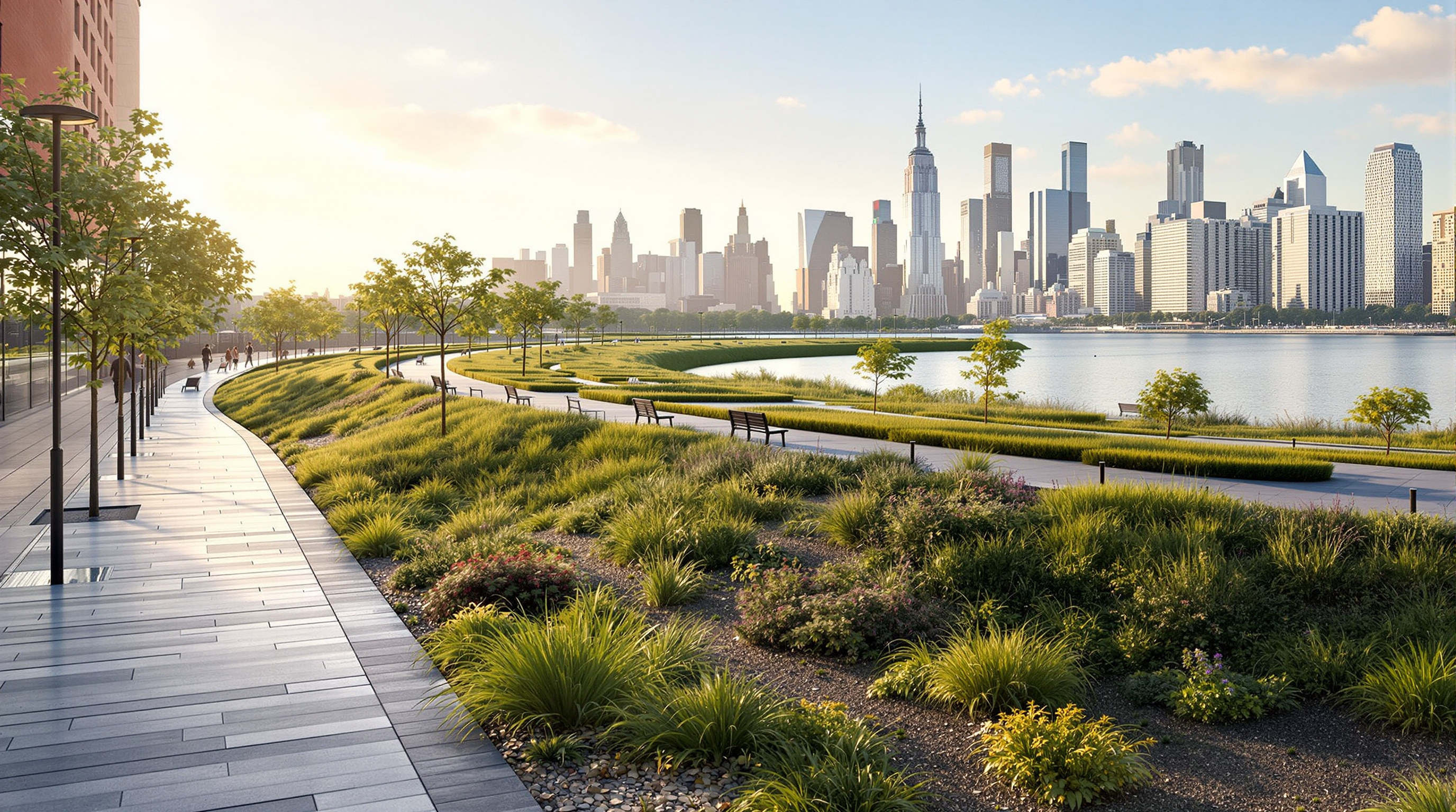 The Big U: How BIG Turned a Flood Wall into a Ten-Mile Public Park