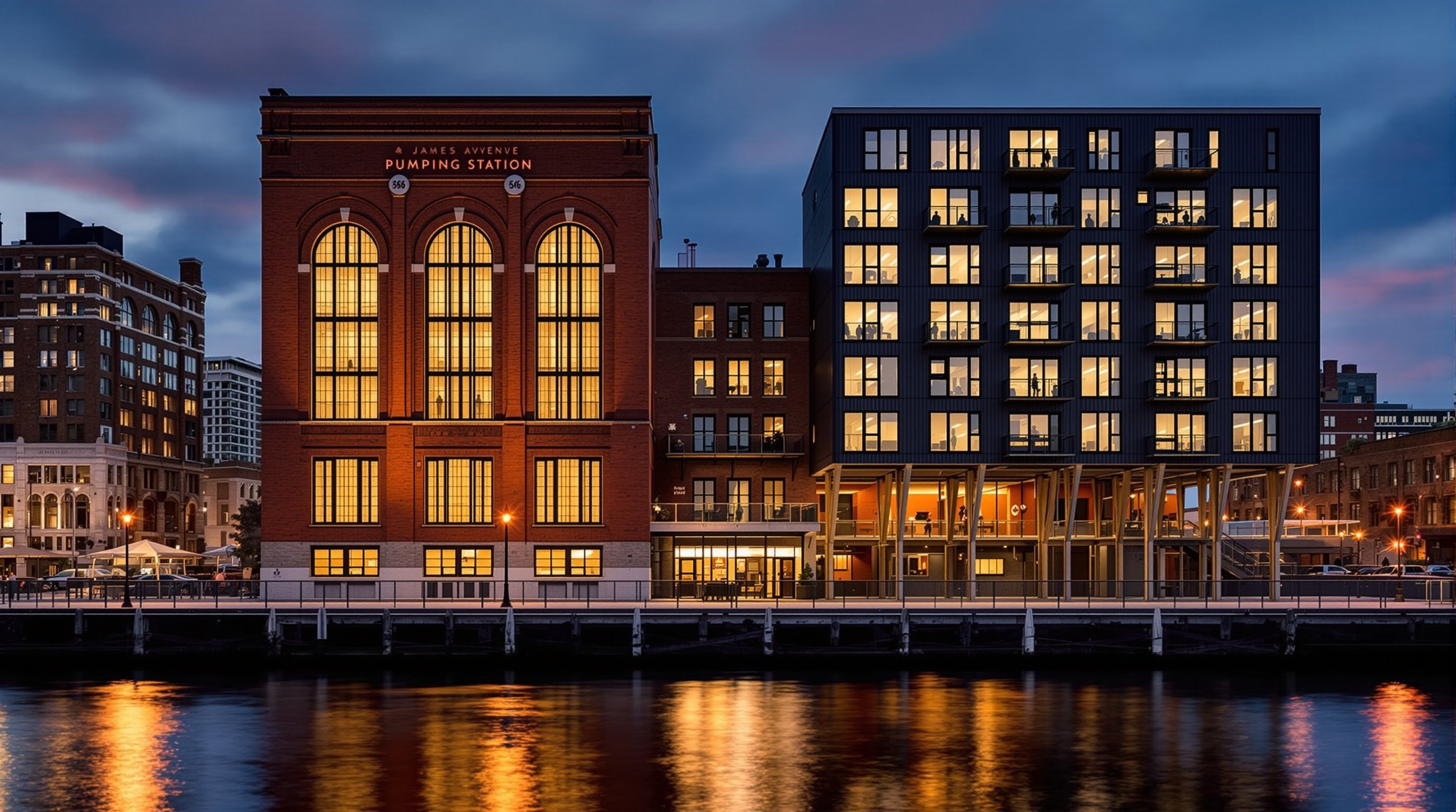 The Pumphouse, Winnipeg: How 5468796 Architecture Hung a New Building Inside an Old One