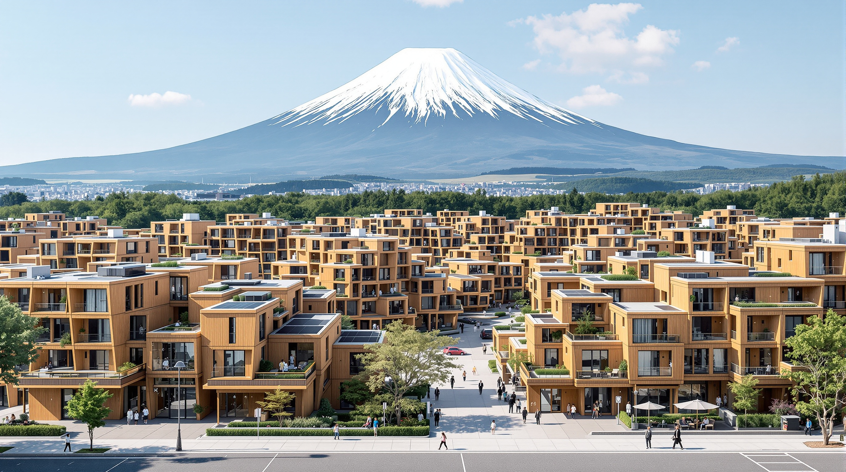 Toyota Woven City: BIG's Prototype City as a Beta Version You Can Live In