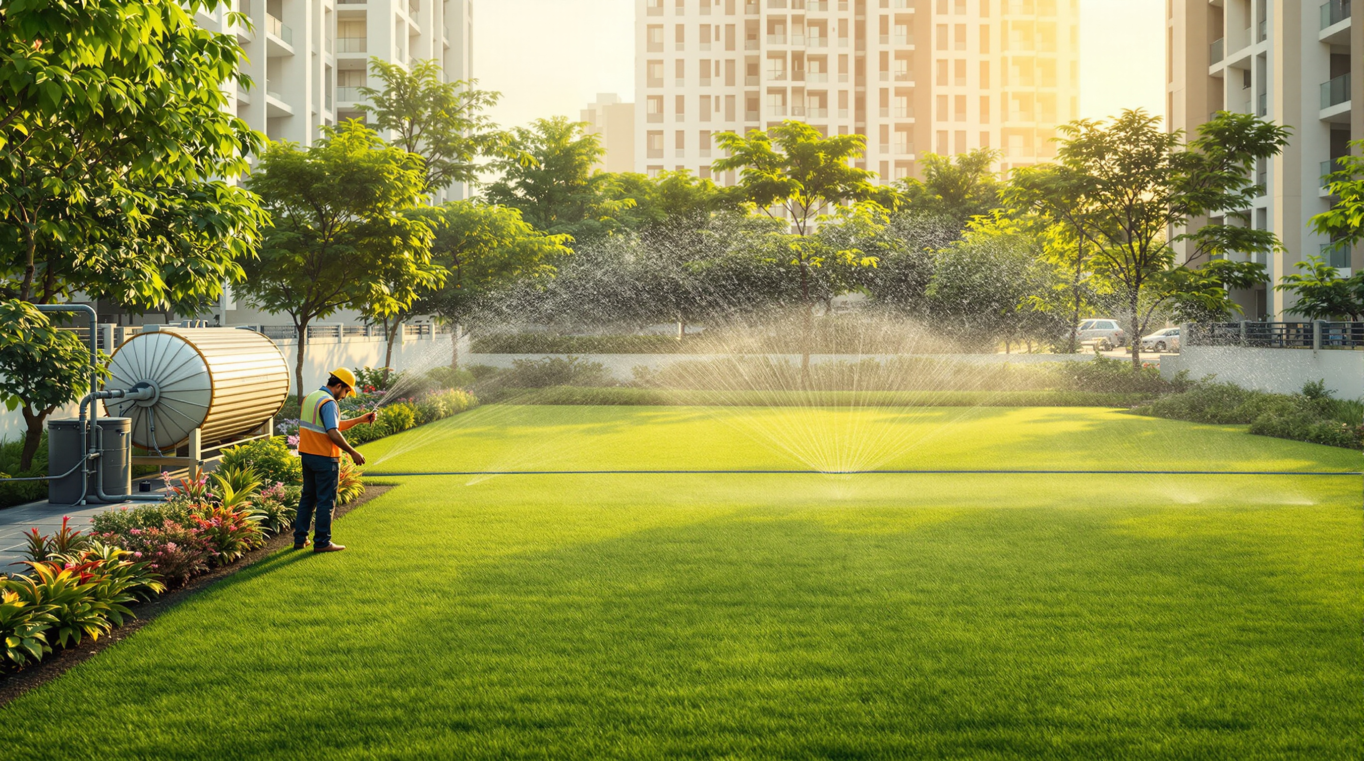 Treated Water for Landscape Irrigation: Distribution, Storage, Quality & Salinity
