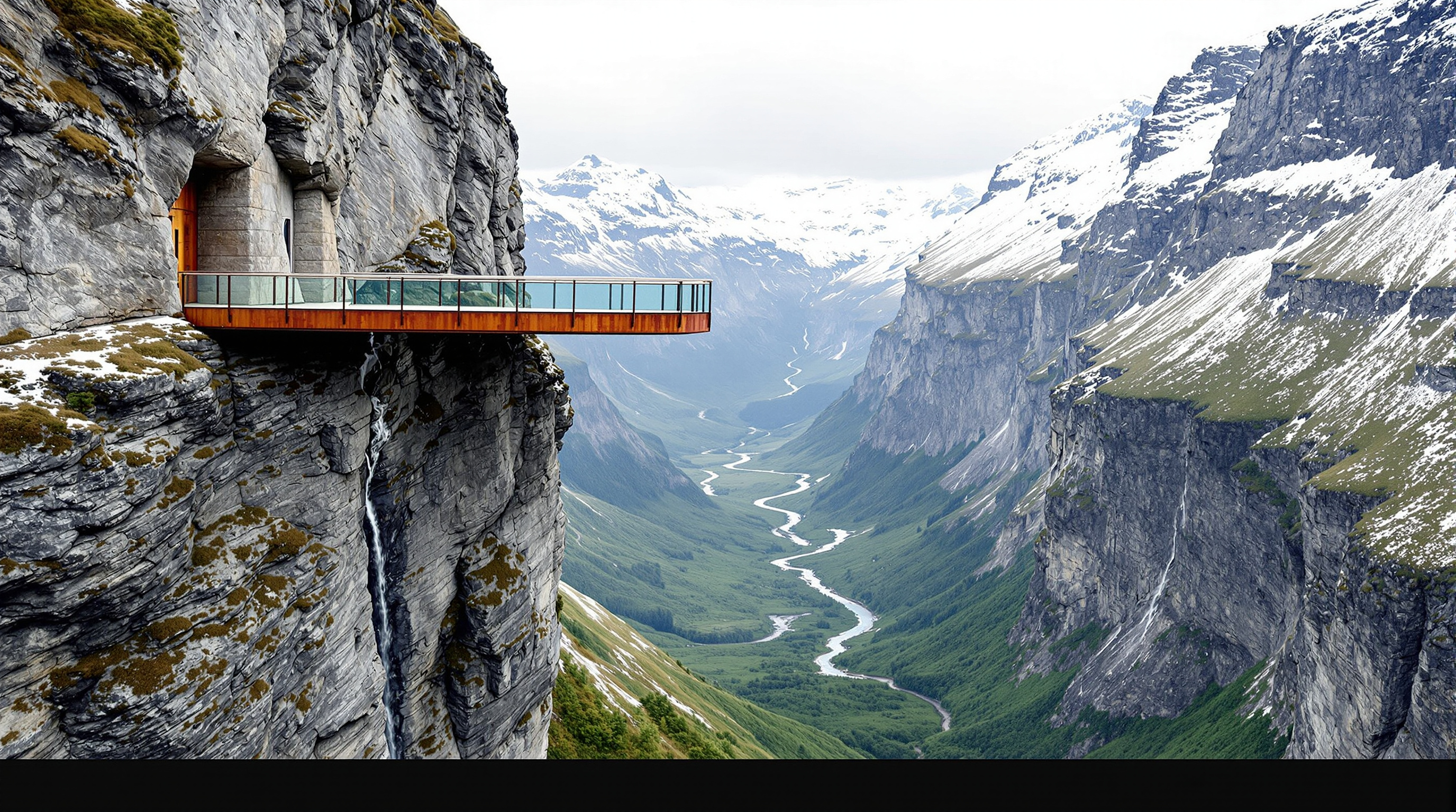 Trollstigen Visitor Route and Platforms: Architecture as a Choreographed Descent