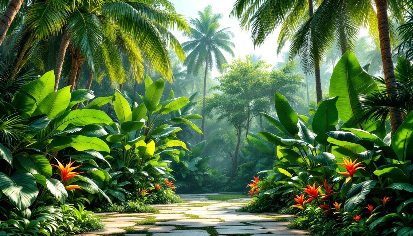 Tropical Landscape Design for India