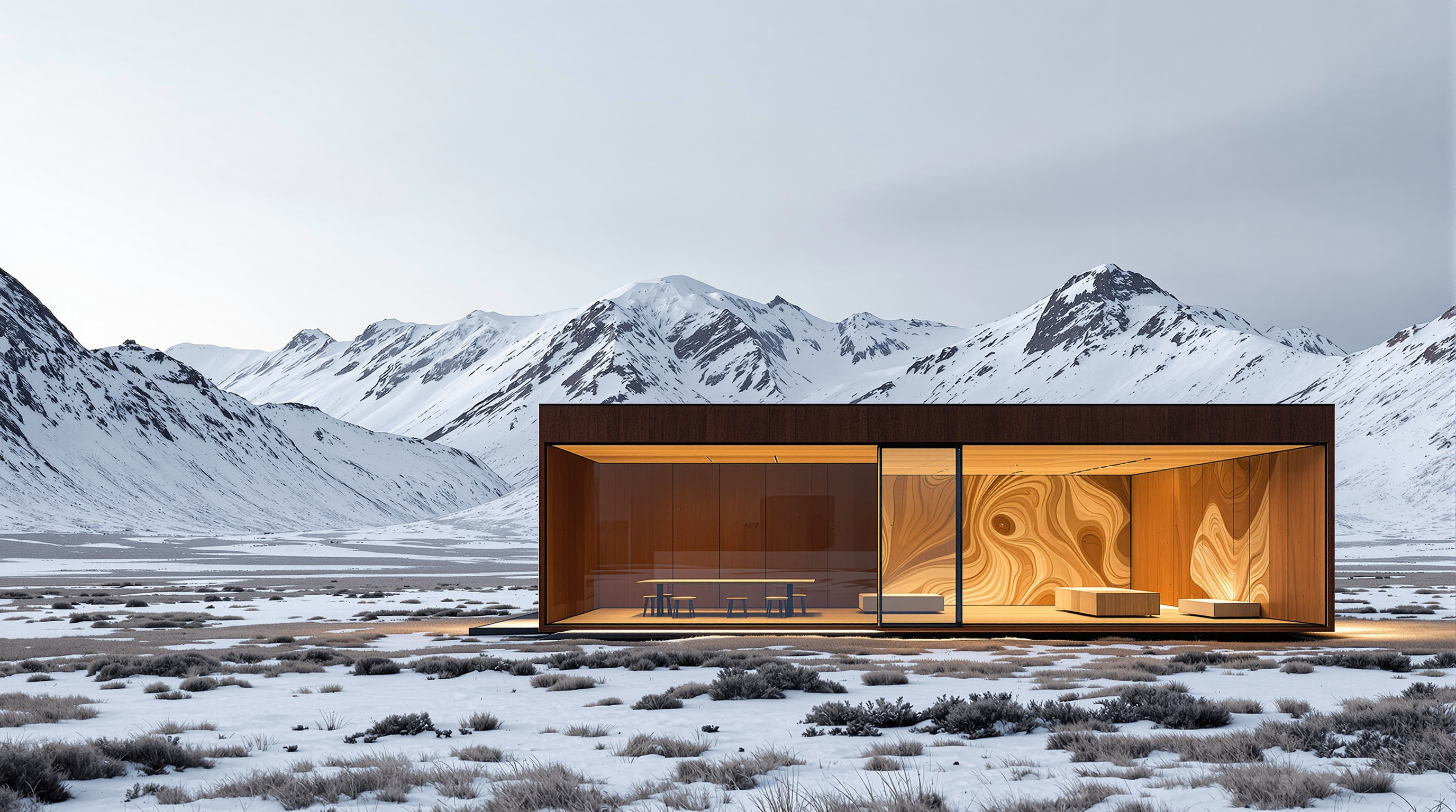 Tverrfjellhytta: How Snøhetta Milled a Warm Refuge into a Cold Steel Box