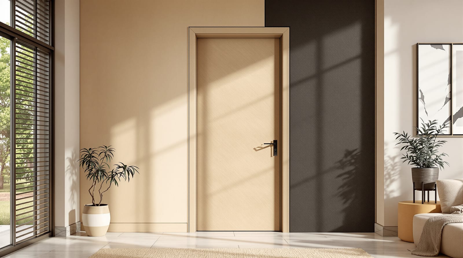 Two-Tone Door Designs in India (2026): Dual-Finish Doors, Combinations & How to Choose