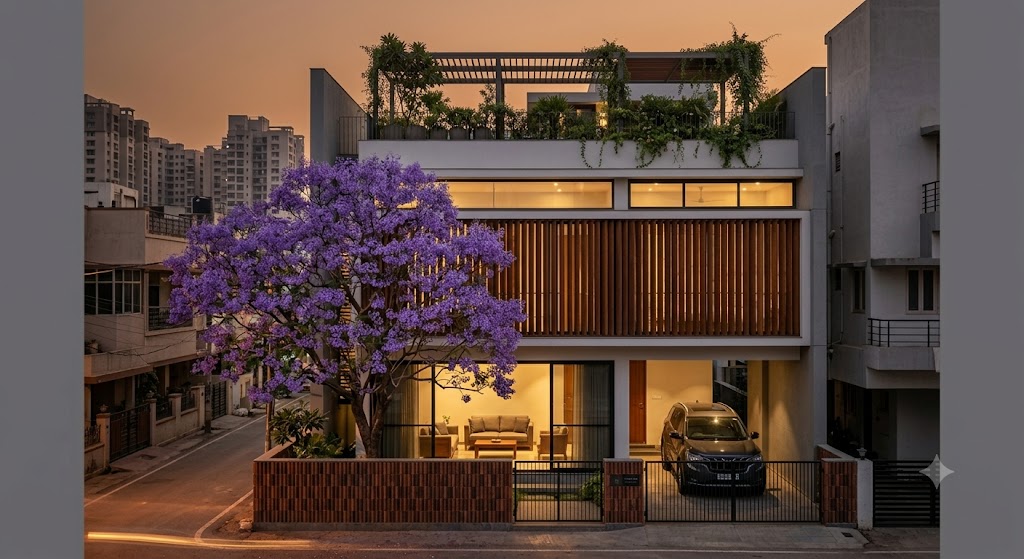 Urban Home Architecture in India — Density, Light, Parking & Acoustic Solutions