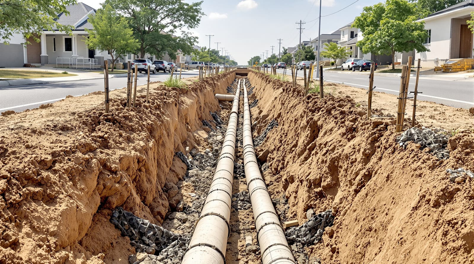 Utility Planning in Layouts