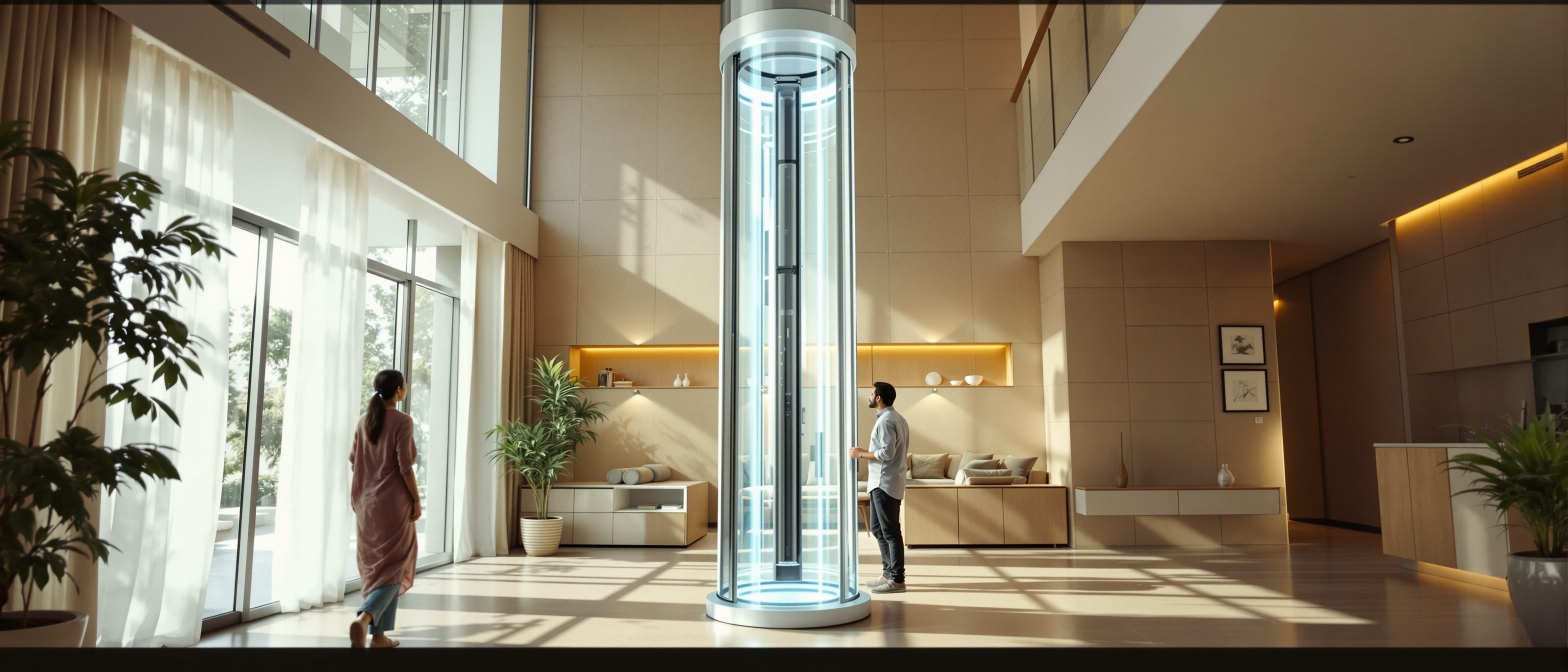 Vacuum (Pneumatic) Home Elevators in India: How PVE Lifts Work, Costs and Limits