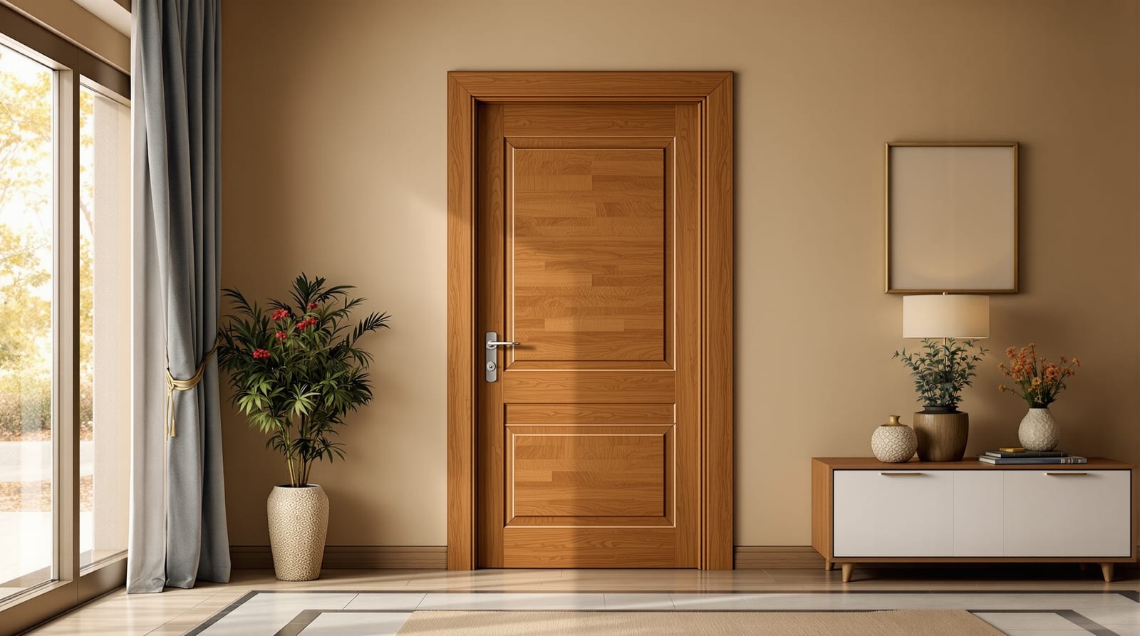 Veneer Doors in India (2026): Natural Wood Looks, Finishing, Cost & Care