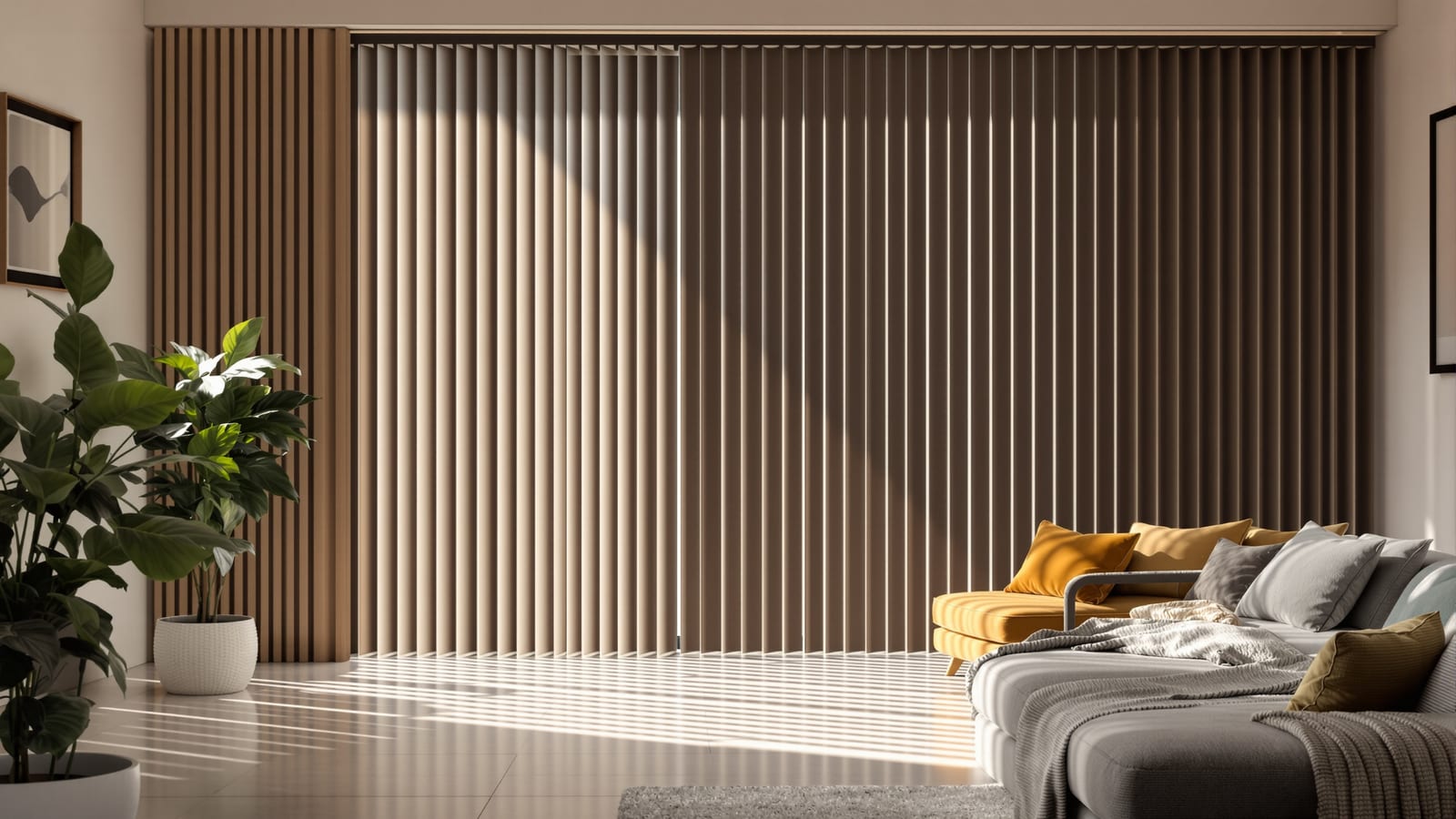 Vertical Blinds: The Guide for Large Windows & Sliding Doors (India 2026)