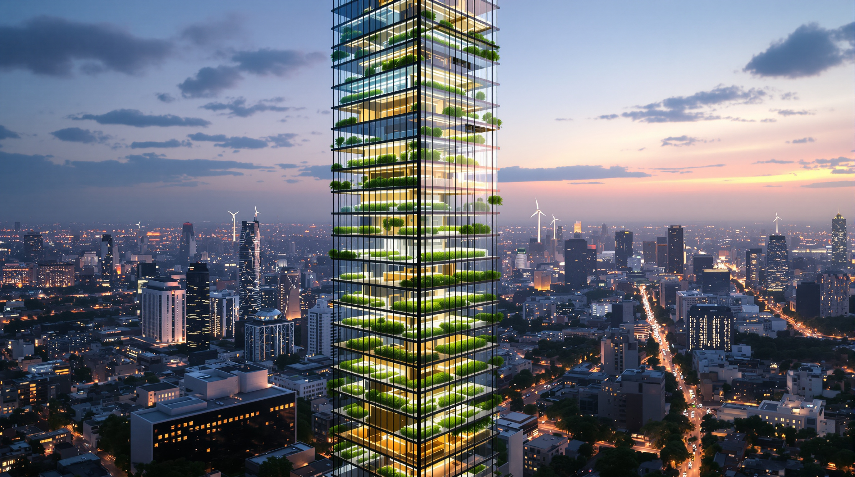 Vertical Farming Towers: The Skyscraper That Wants to Feed the City
